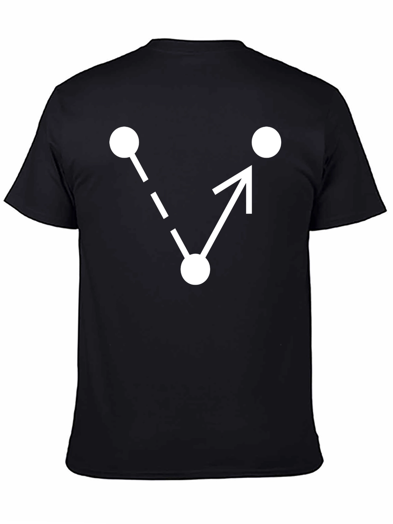 Geometric Arrow T-Shirt - Minimalist Design