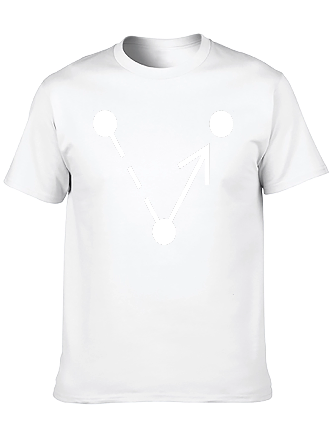 Geometric Arrow T-Shirt - Minimalist Design