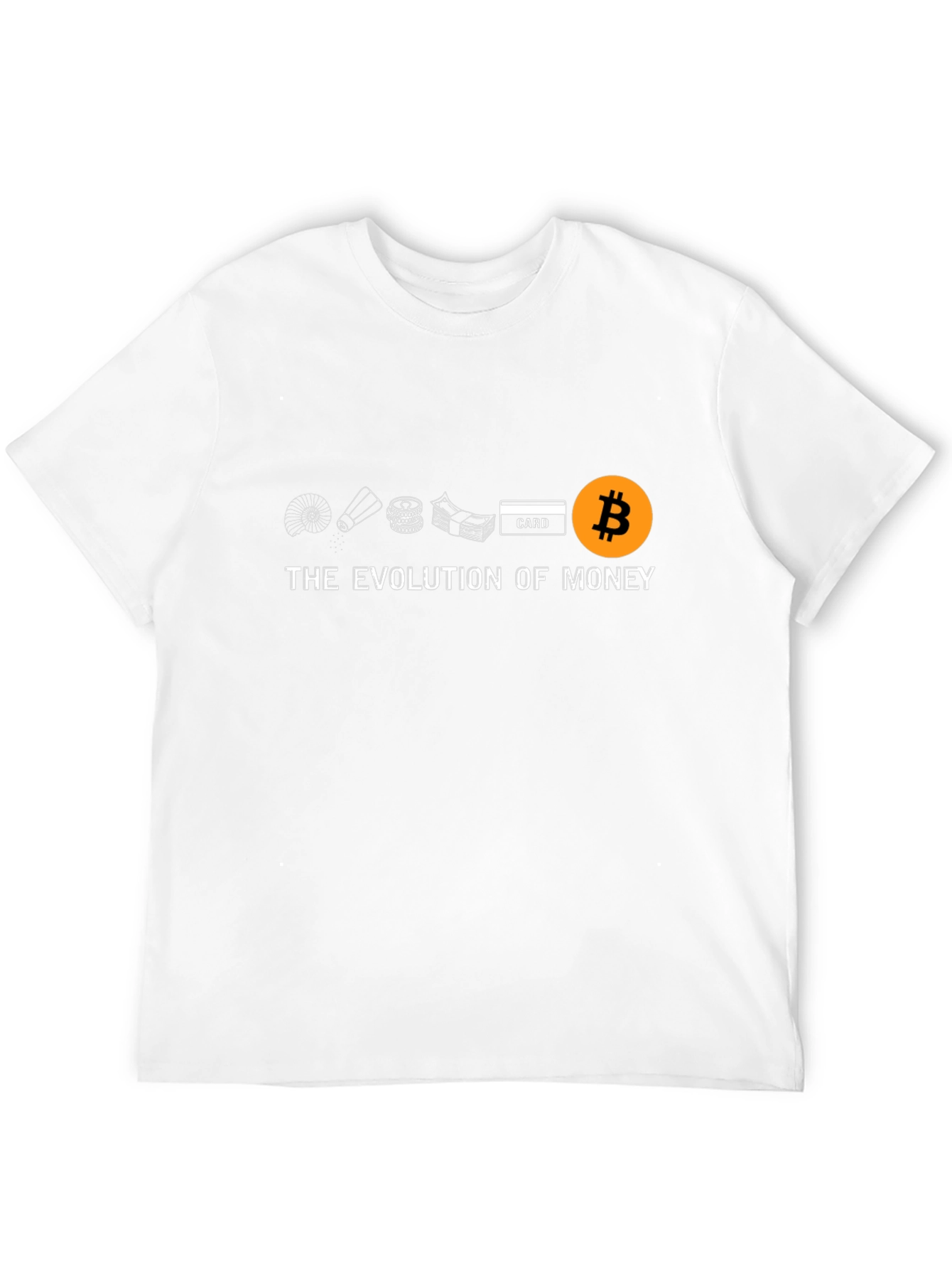 Evolution of Money Bitcoin T-Shirt