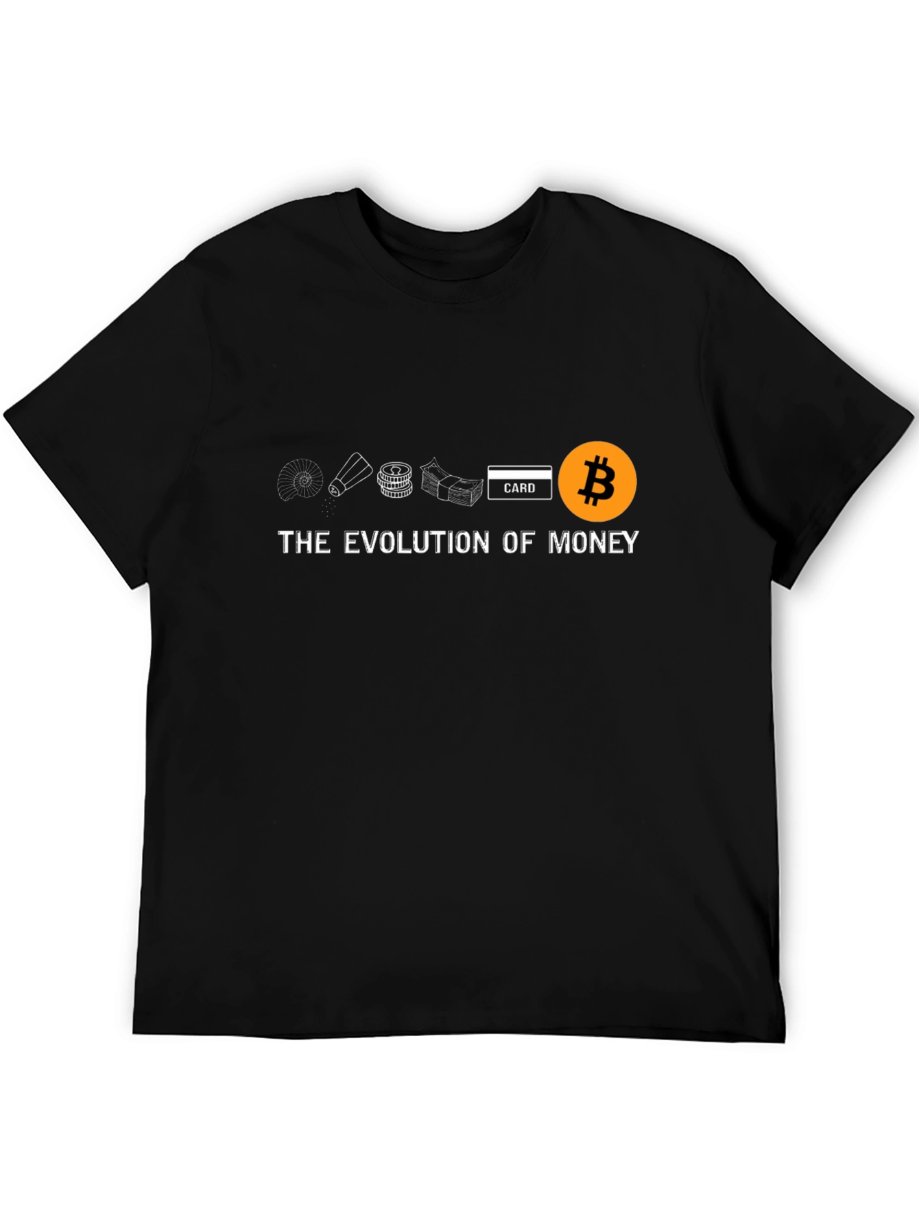 Evolution of Money Bitcoin T-Shirt