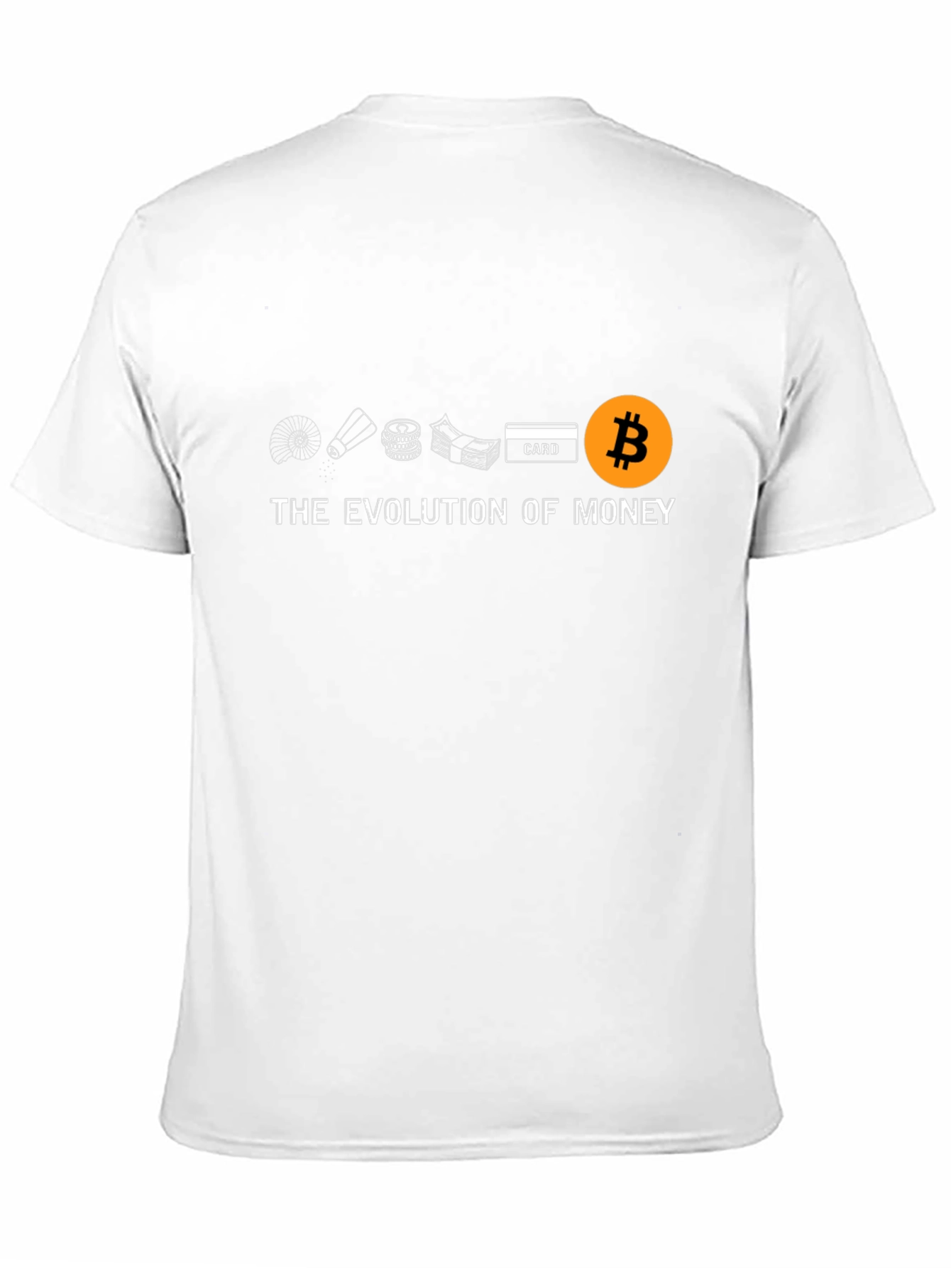Evolution of Money Bitcoin T-Shirt