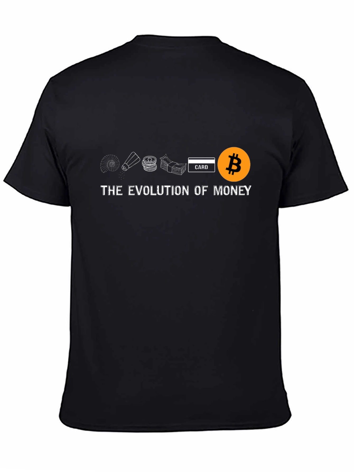 Evolution of Money Bitcoin T-Shirt