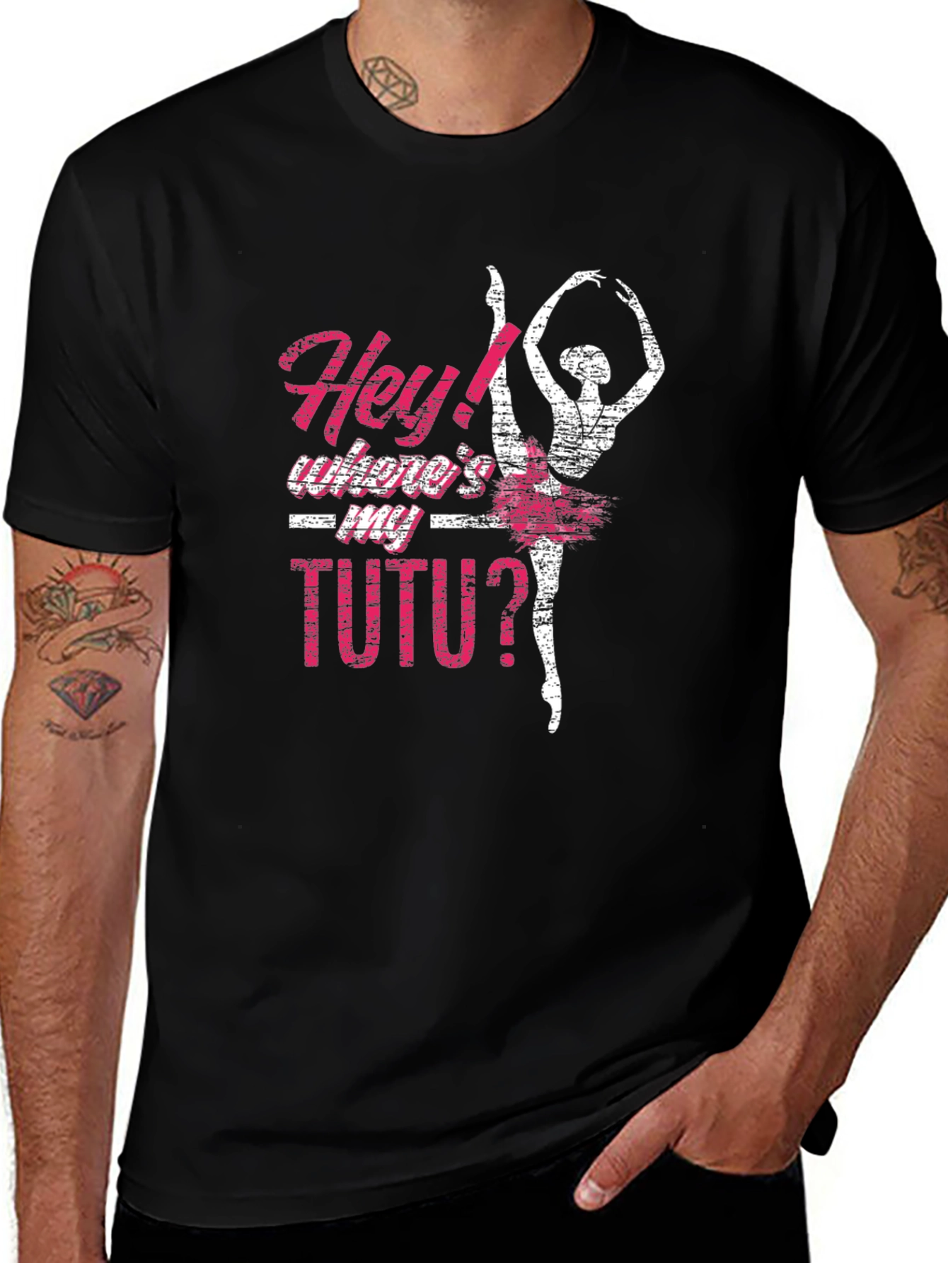Hey! Wheres My Tutu? Graphic Tee