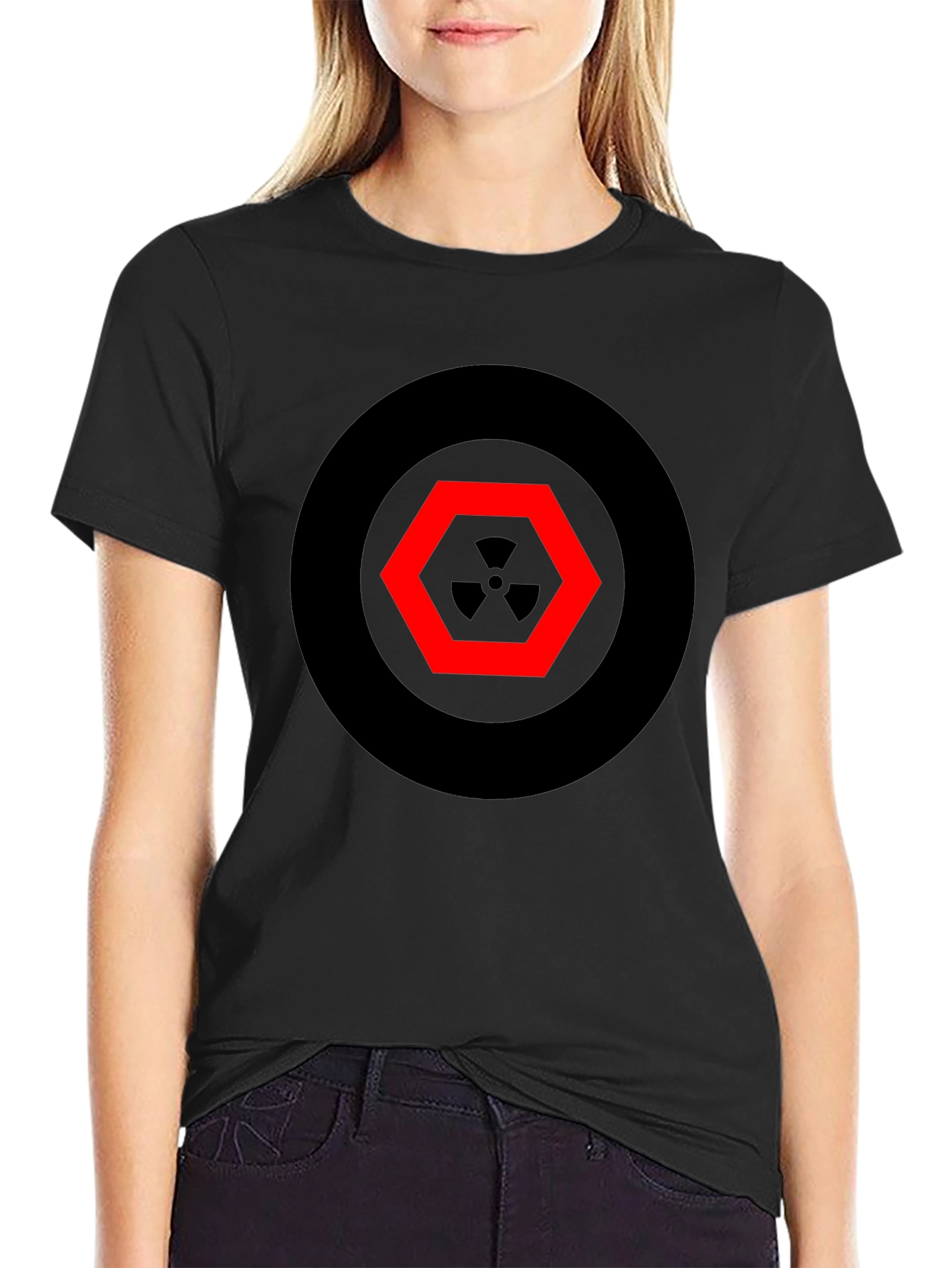 Radioactive Symbol Graphic Tee