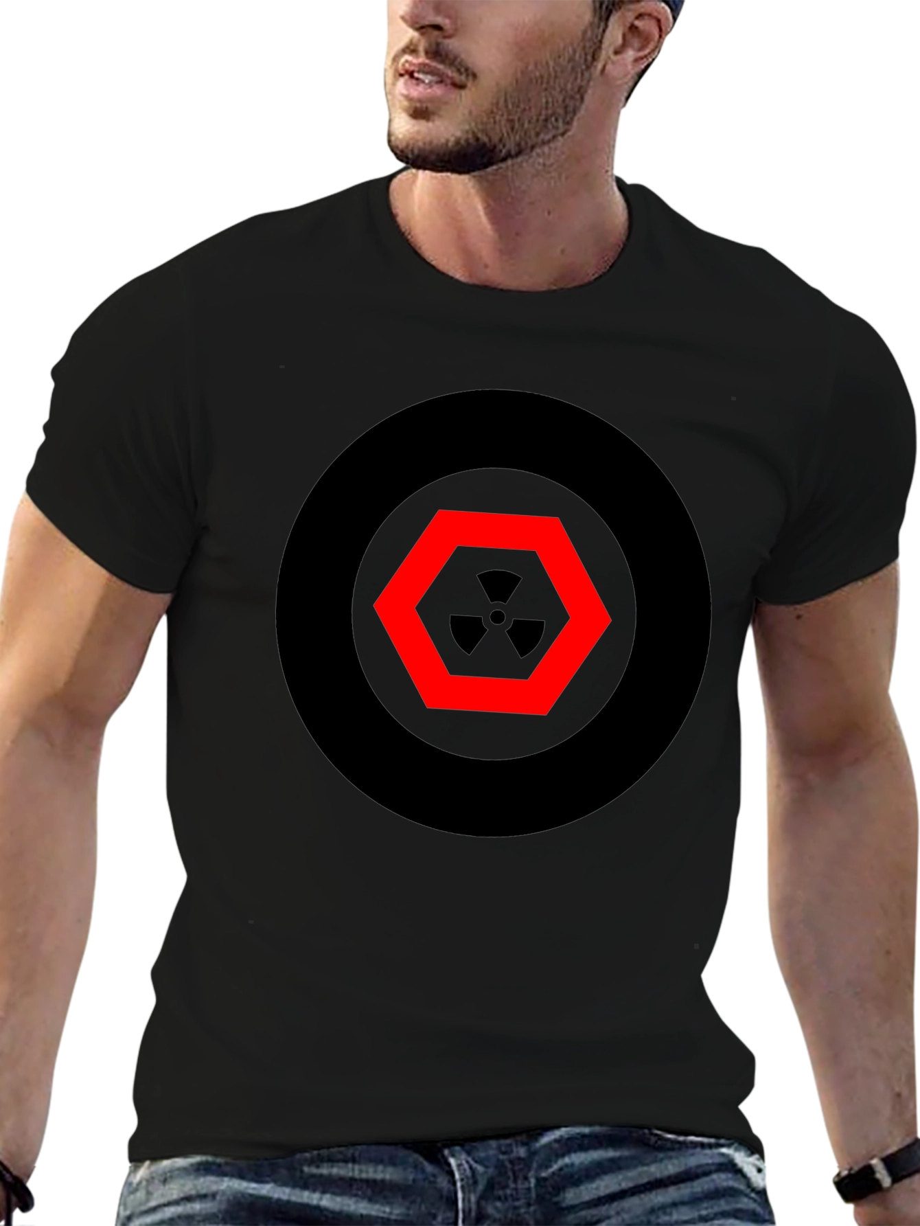 Radioactive Symbol Graphic Tee