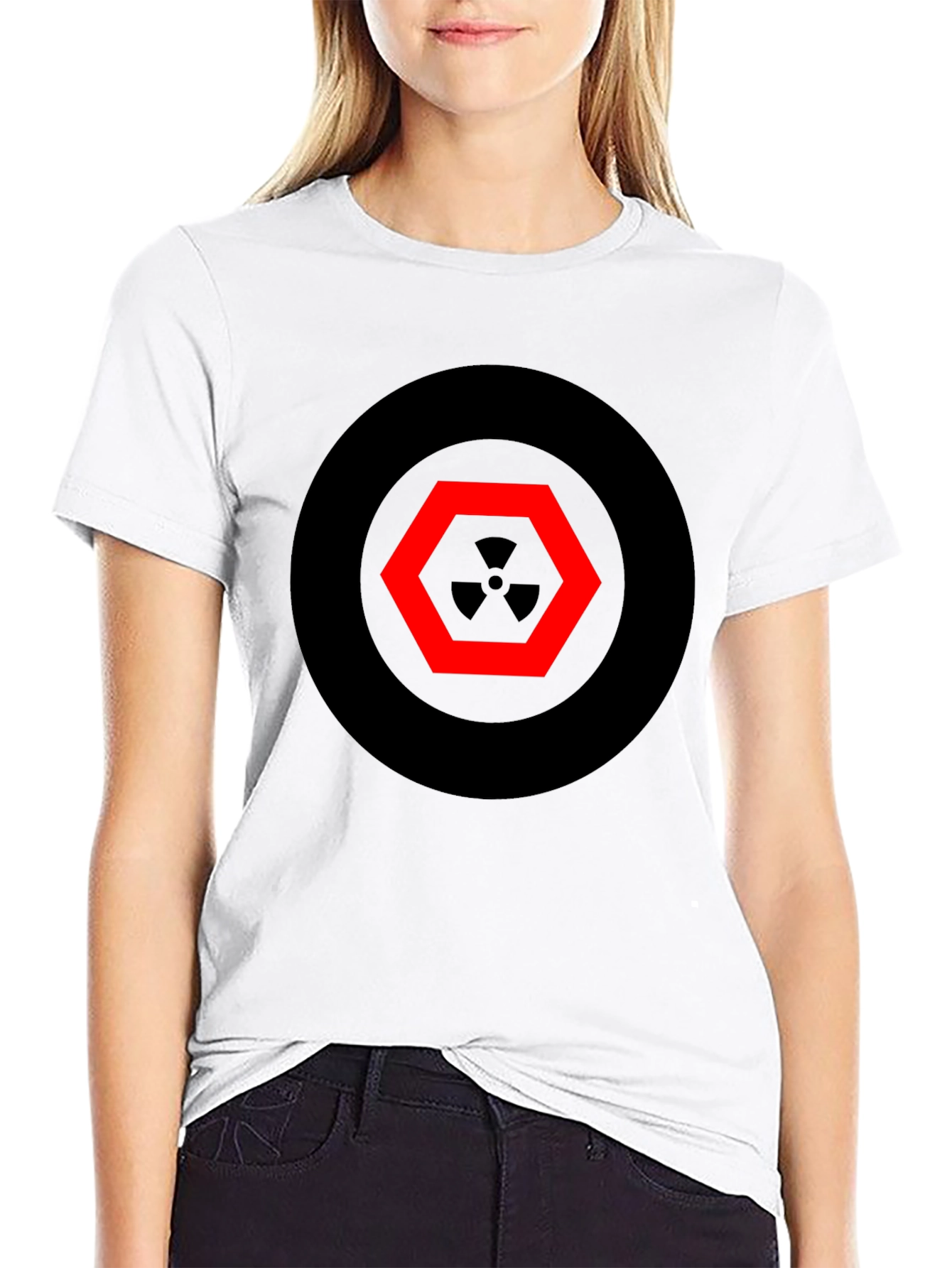 Radioactive Symbol Graphic Tee