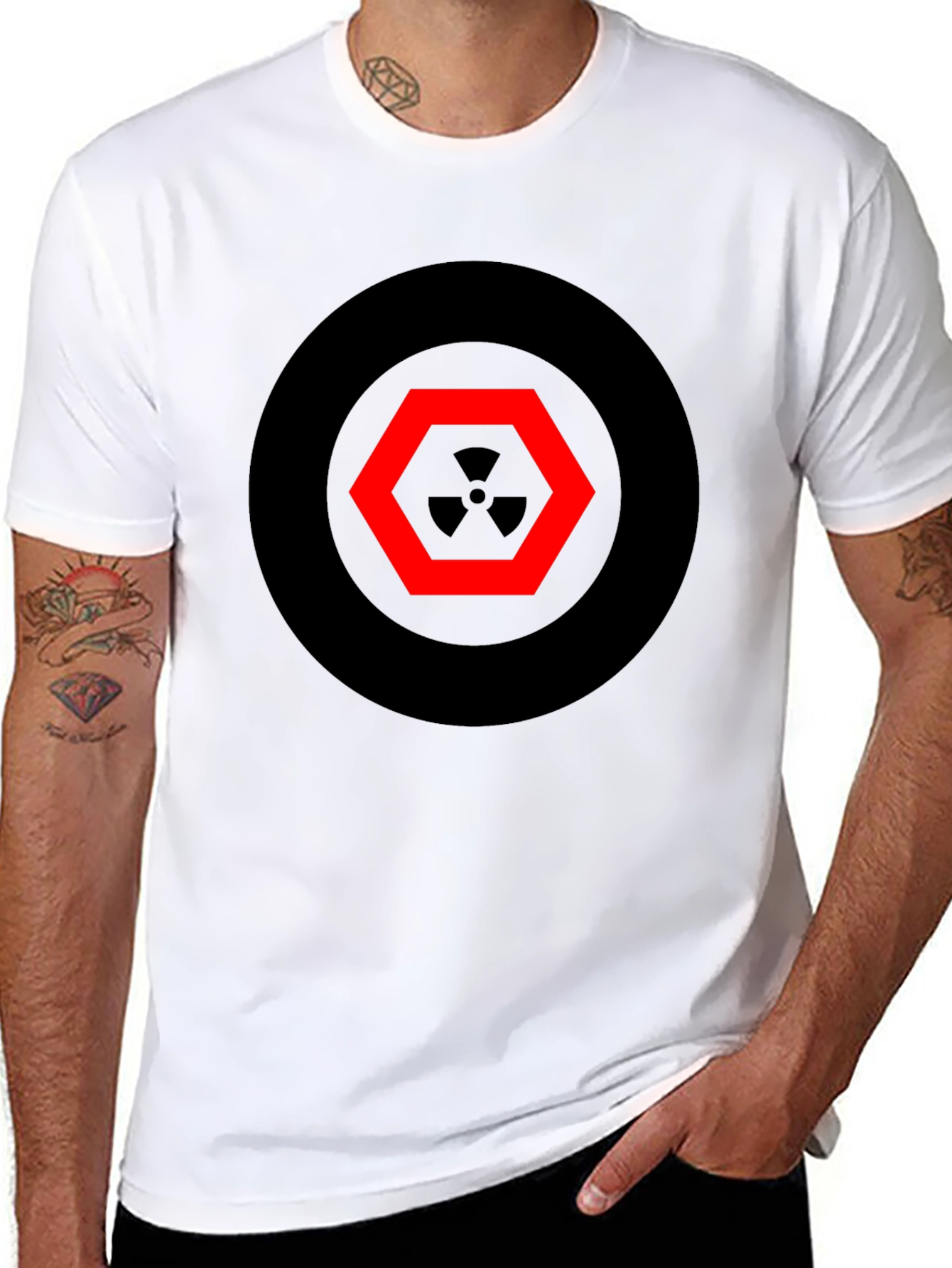 Radioactive Symbol Graphic Tee