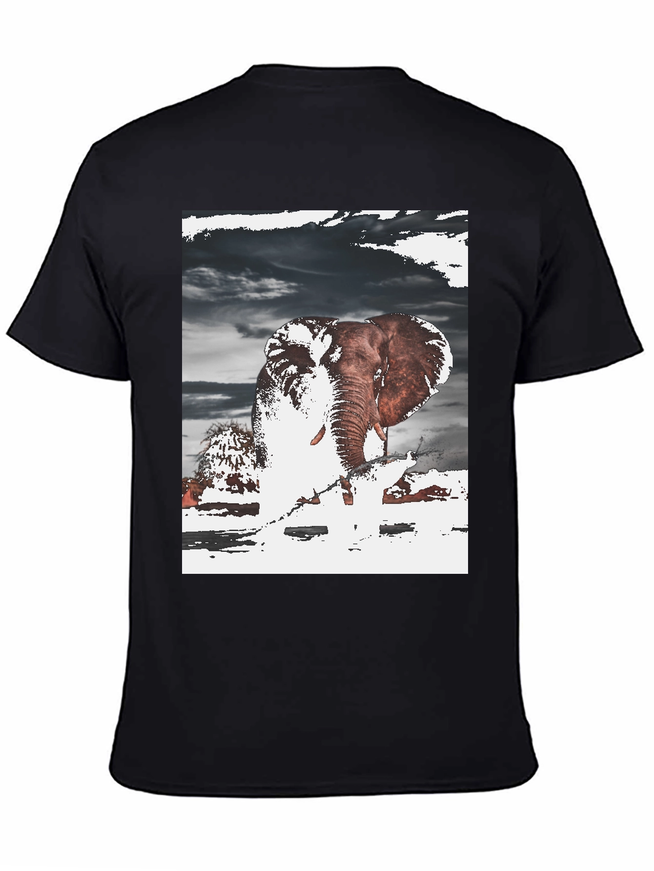 Elephant Graphic T-Shirt - Unique Design
