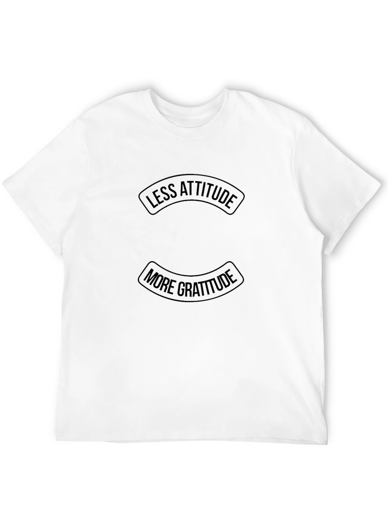 Attitude Gratitude Graphic Print Tee