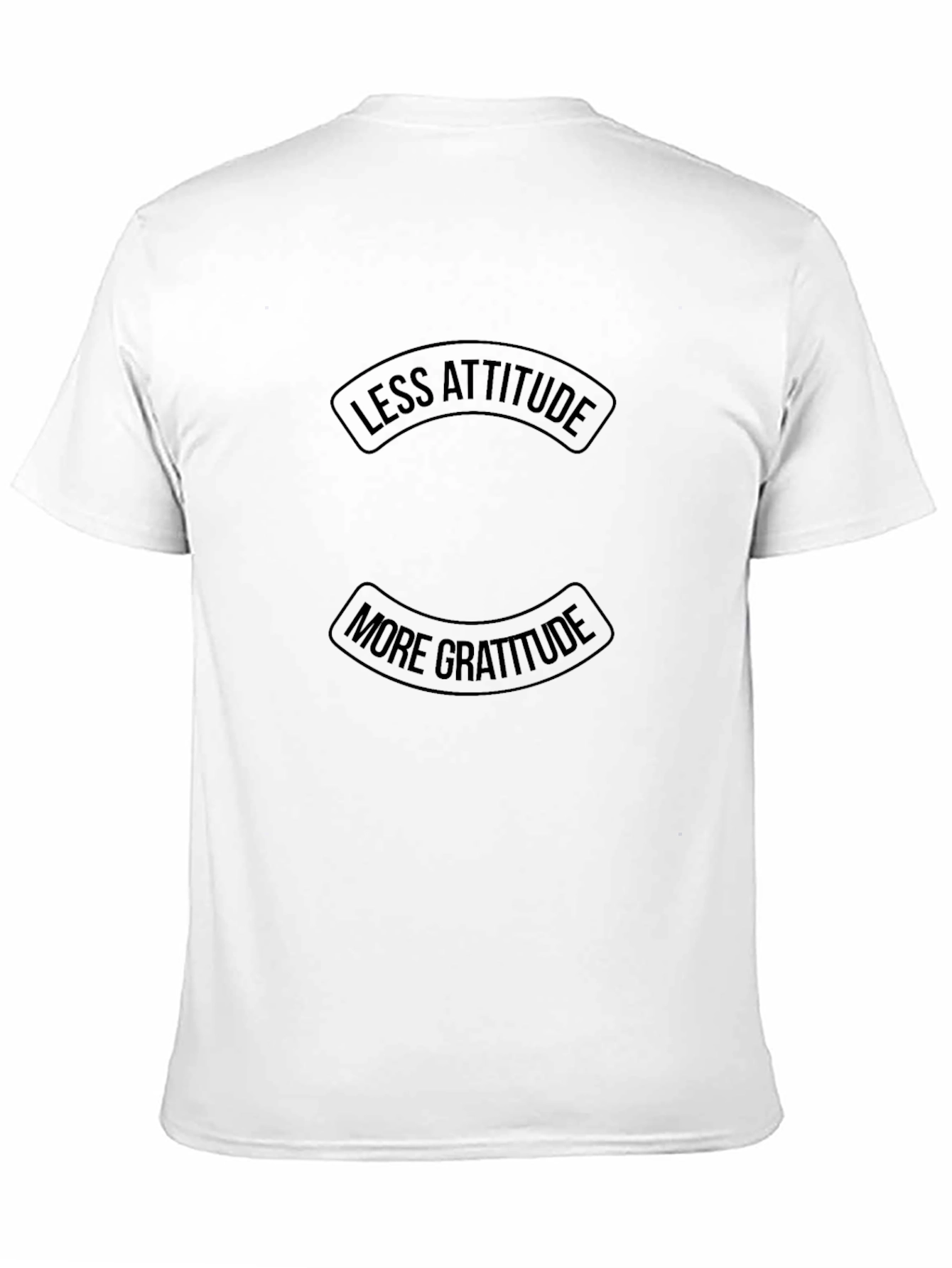 Attitude Gratitude Graphic Print Tee
