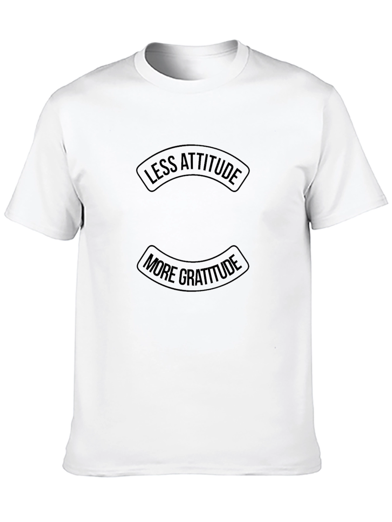 Attitude Gratitude Graphic Print Tee