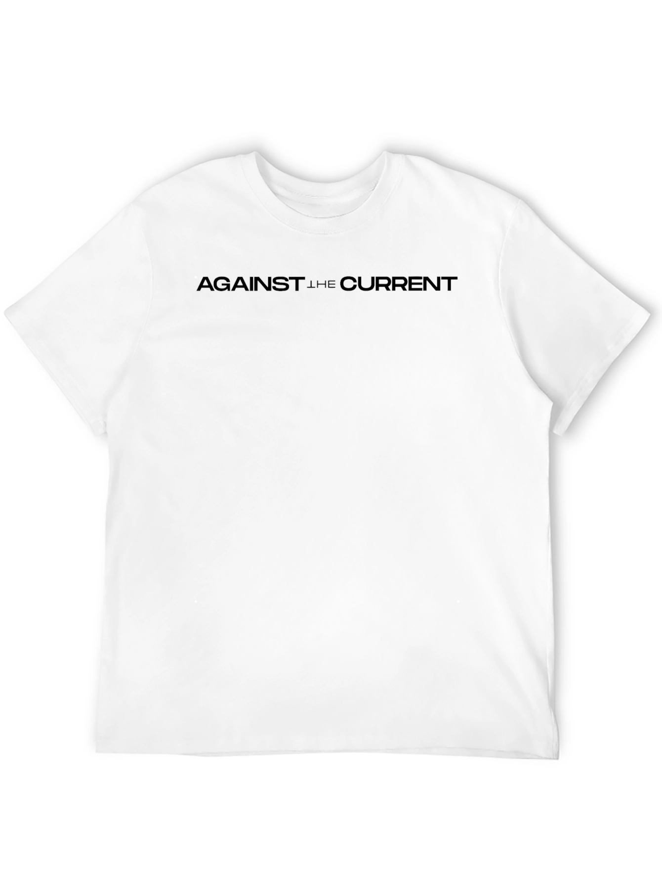 Against The Current Black T-Shirt