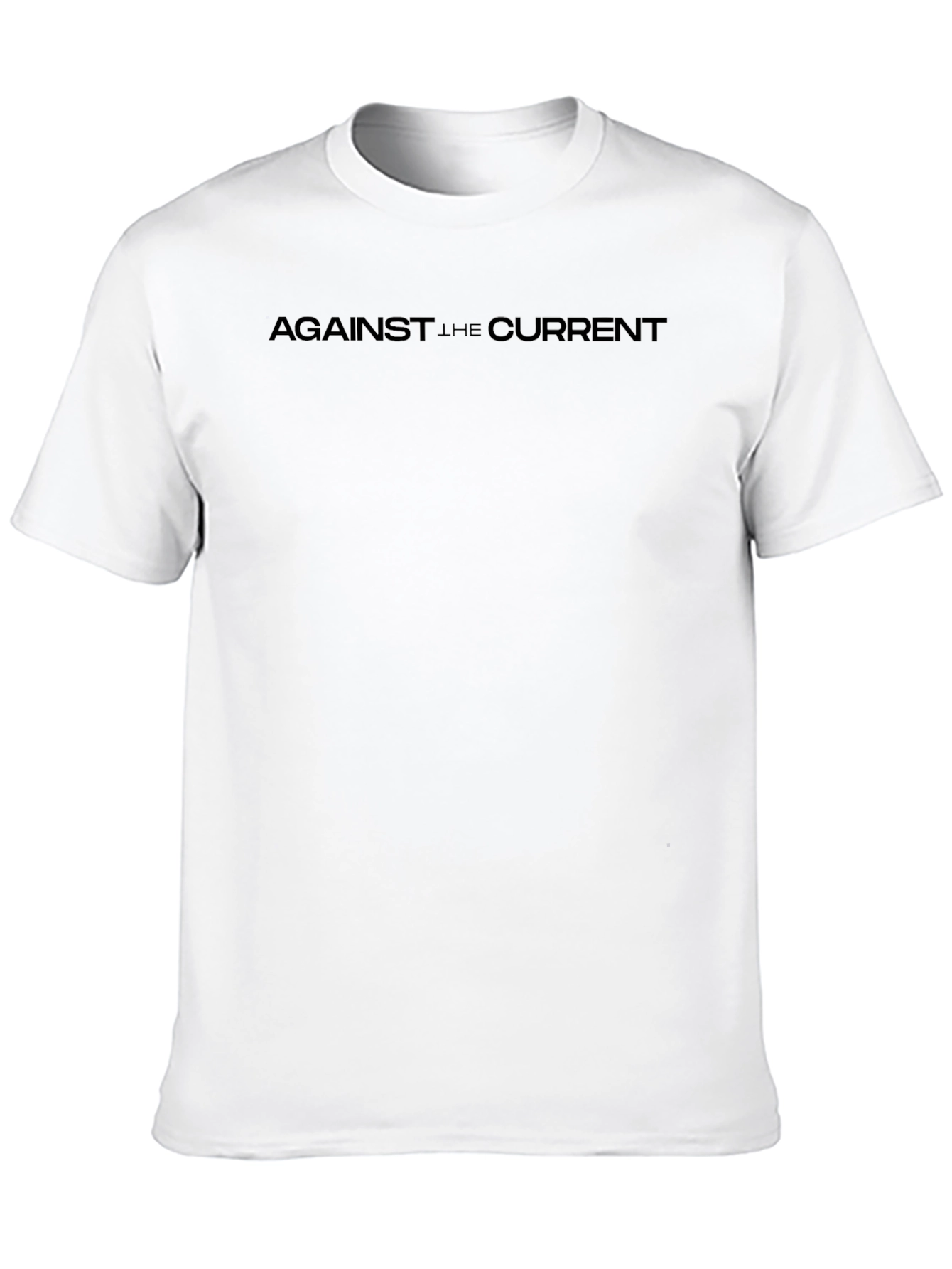 Against The Current Black T-Shirt