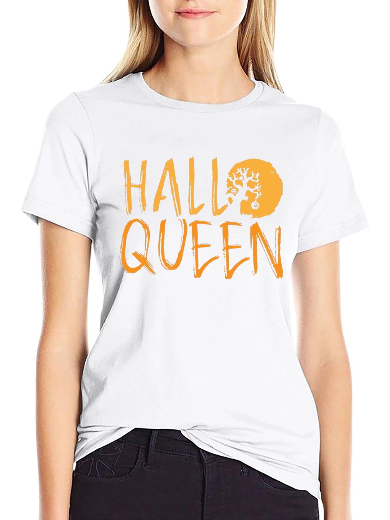 Hall Queen Halloween Graphic Tee