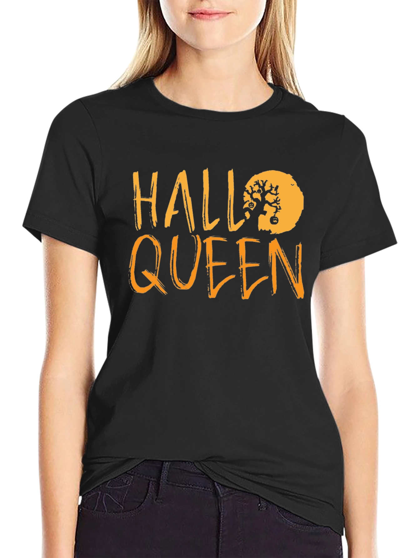Hall Queen Halloween Graphic Tee