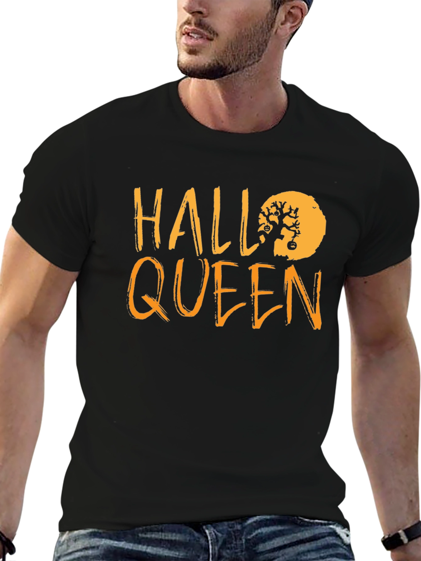 Hall Queen Halloween Graphic Tee
