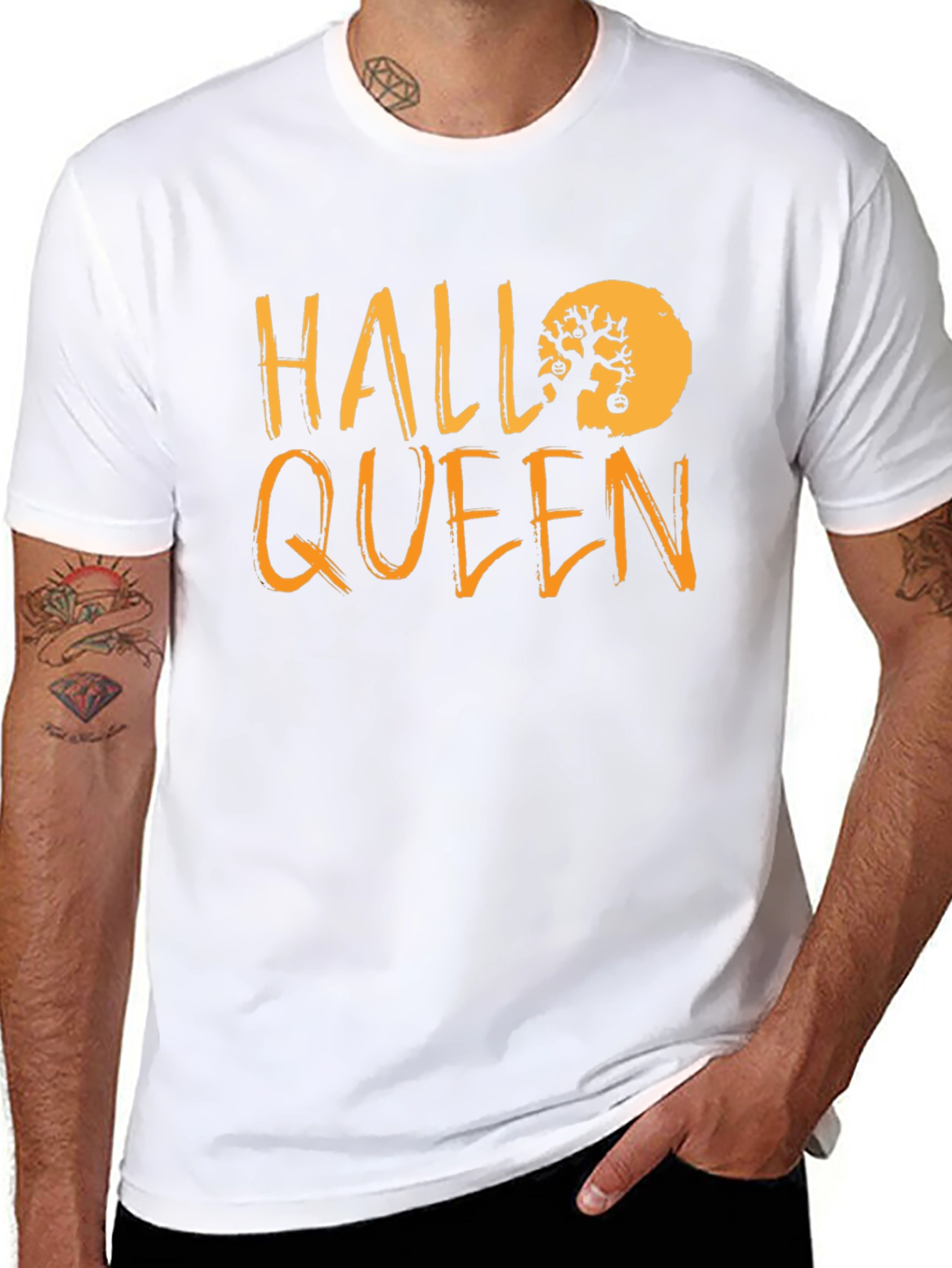 Hall Queen Halloween Graphic Tee