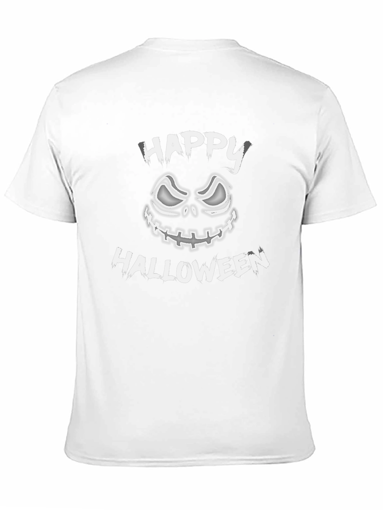 Happy Halloween Graphic Tee - Mens Black T-Shirt