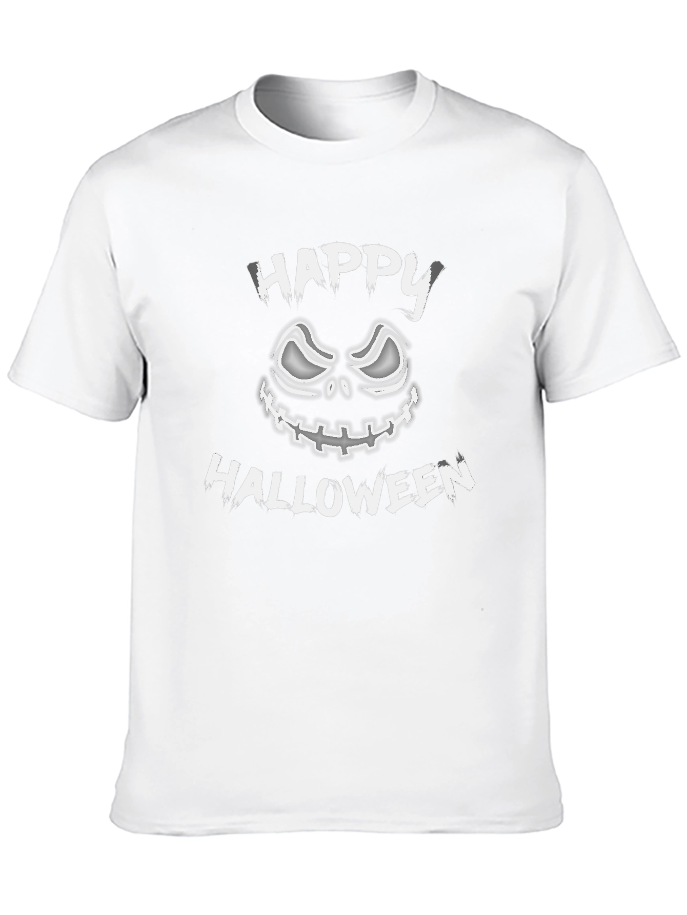 Happy Halloween Graphic Tee - Mens Black T-Shirt