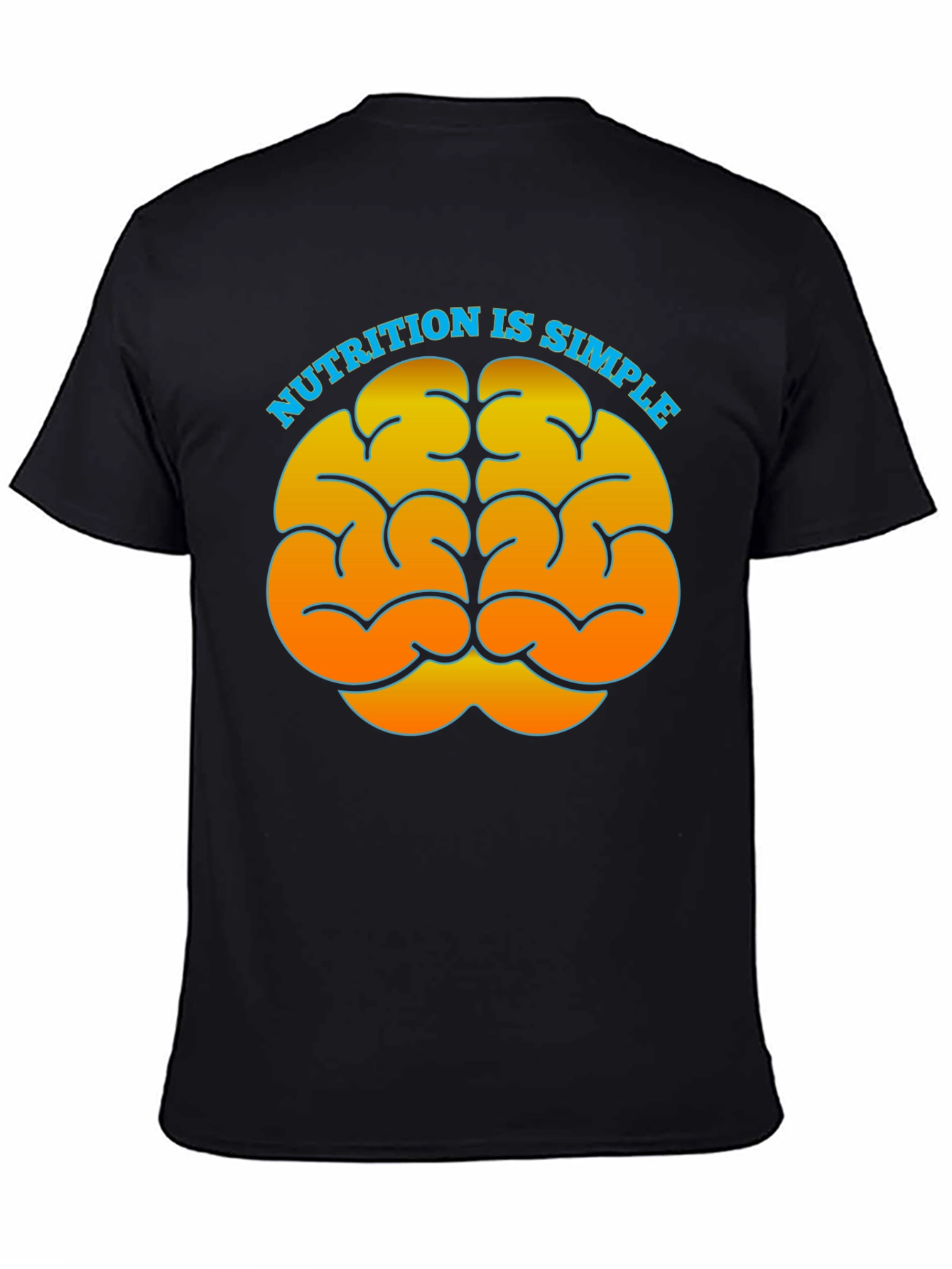 Nutrition is Simple Brain Graphic Tee