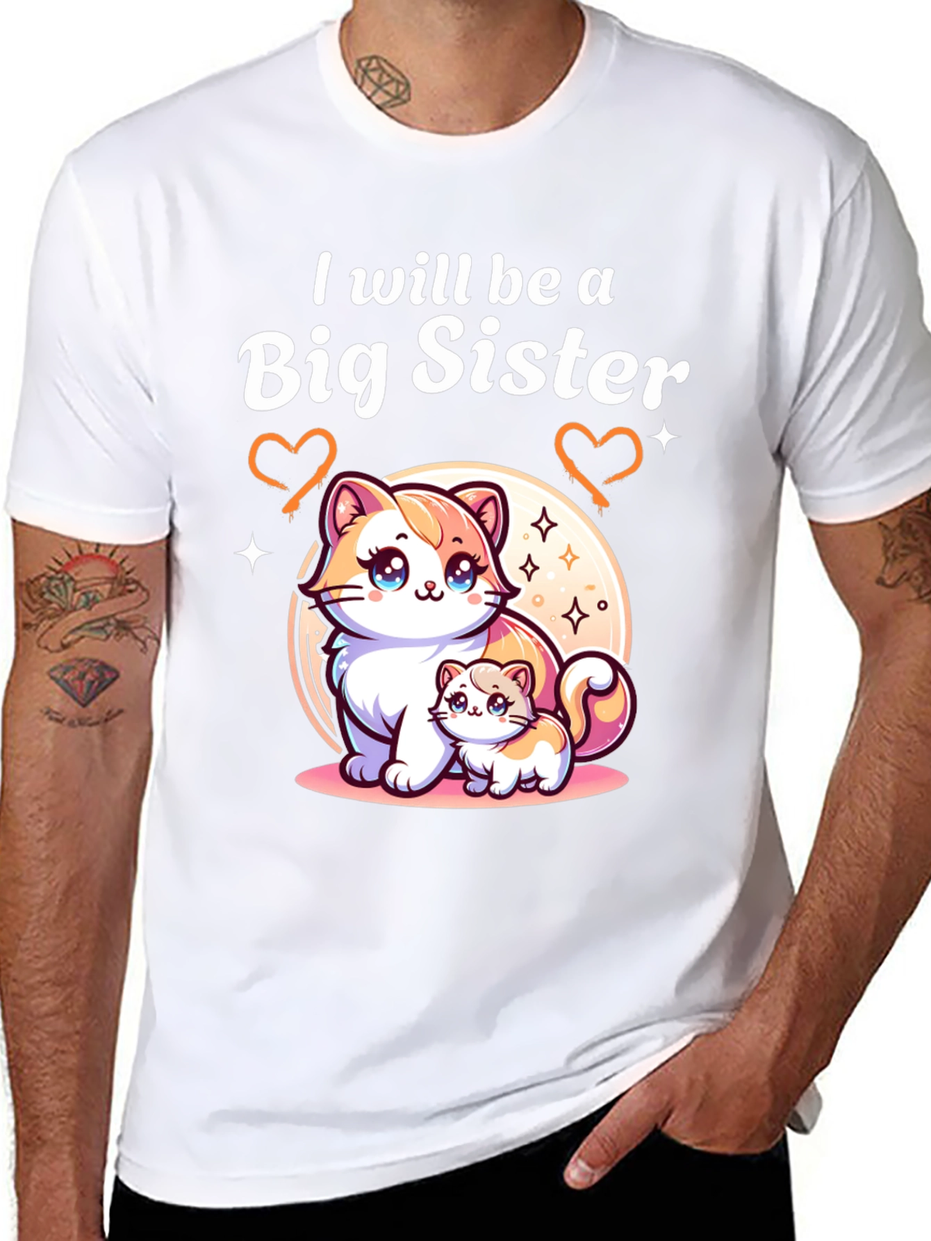 I Will Be A Big Sister T-Shirt