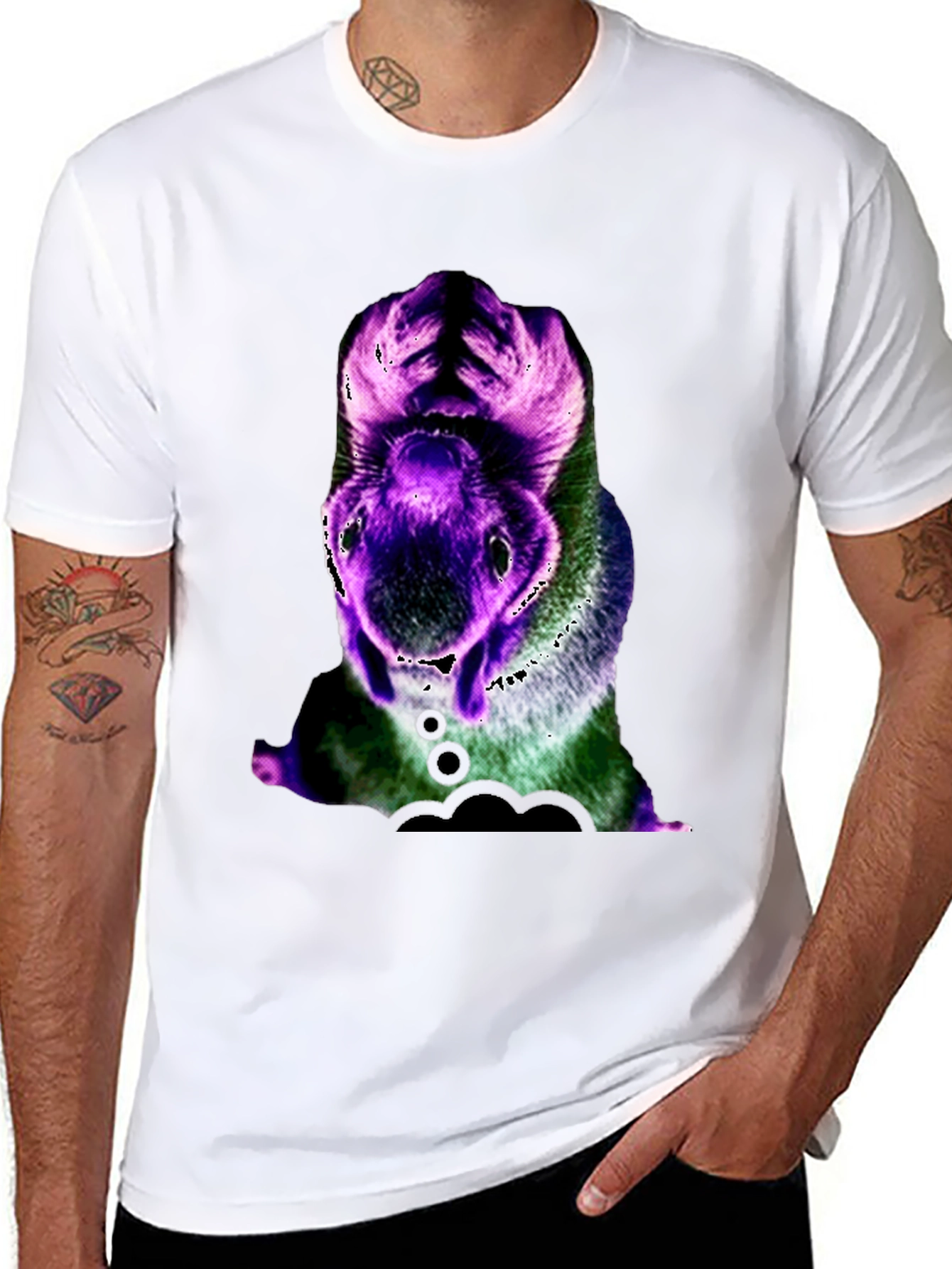 Funky Squirrel Graphic Tee