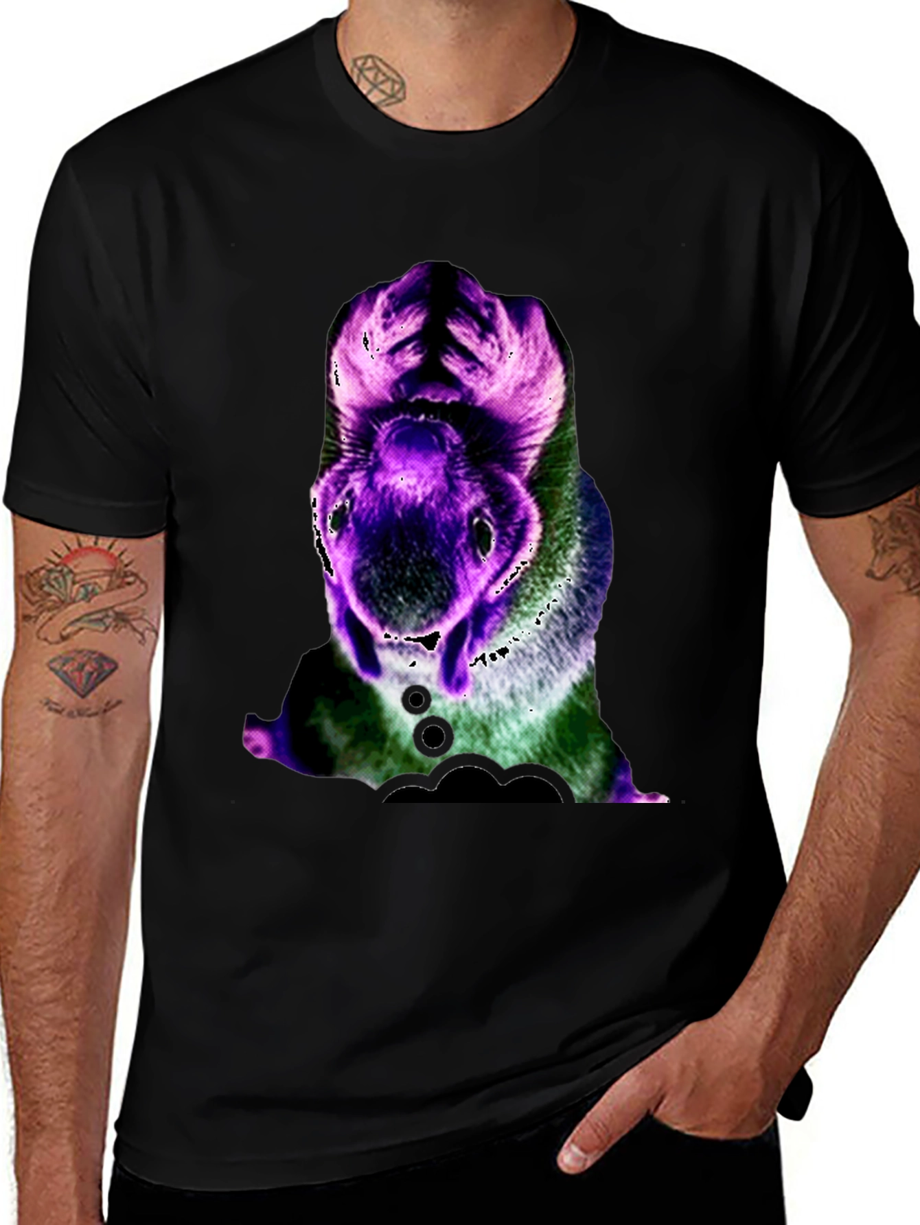Funky Squirrel Graphic Tee