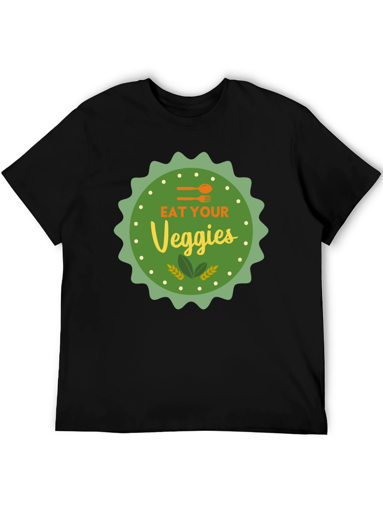 Eat Your Veggies Graphic T-Shirt - Vegan Friendly