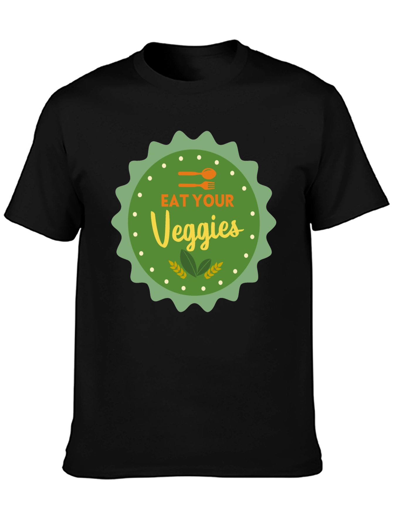 Eat Your Veggies Graphic T-Shirt - Vegan Friendly