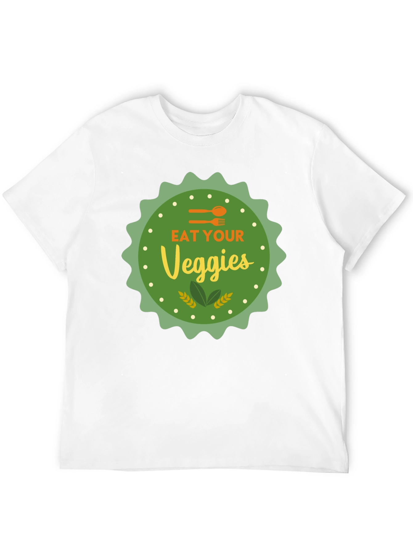 Eat Your Veggies Graphic T-Shirt - Vegan Friendly