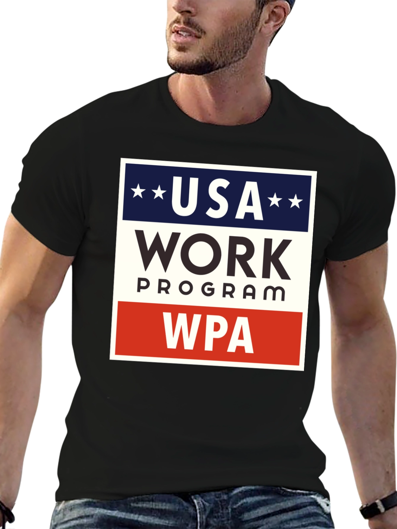 USA Work Program WPA Graphic Tee