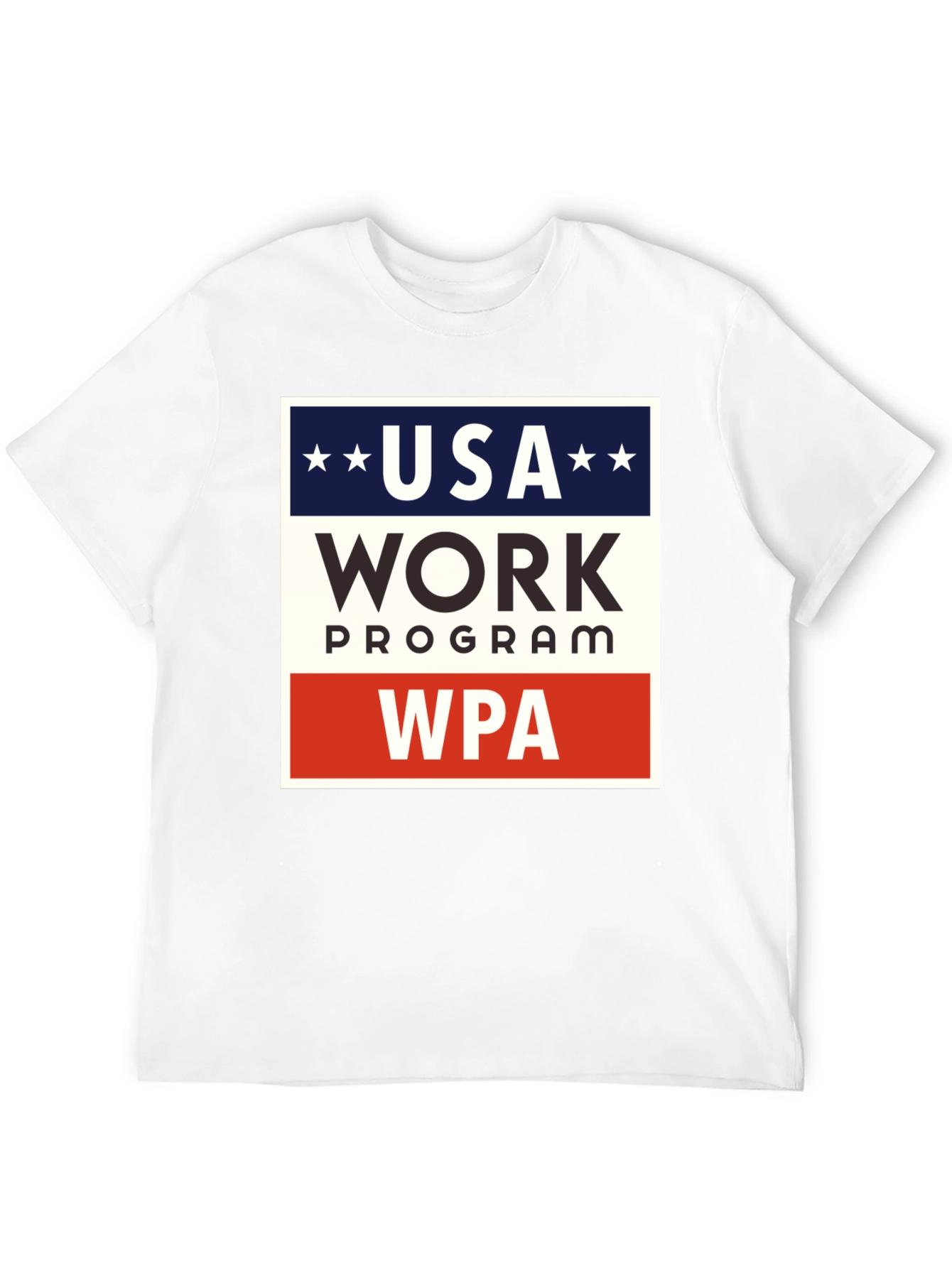 USA Work Program WPA Graphic Tee