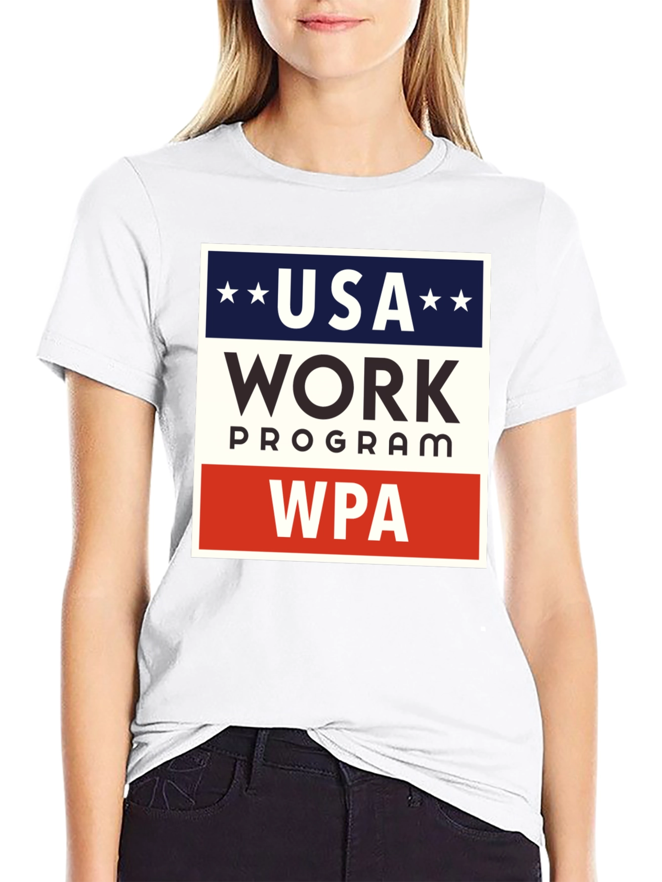 USA Work Program WPA Graphic Tee