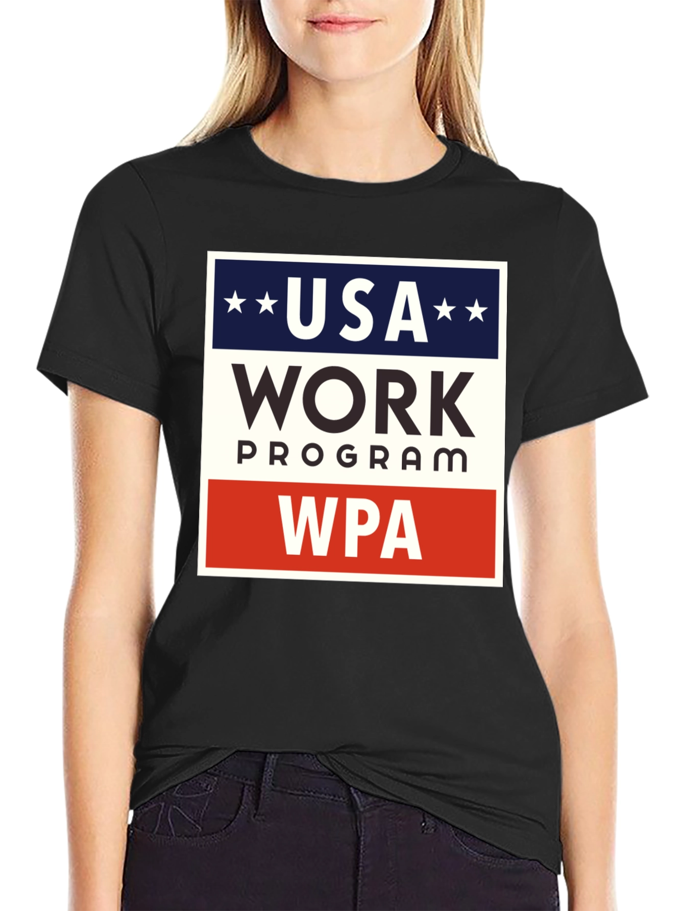 USA Work Program WPA Graphic Tee