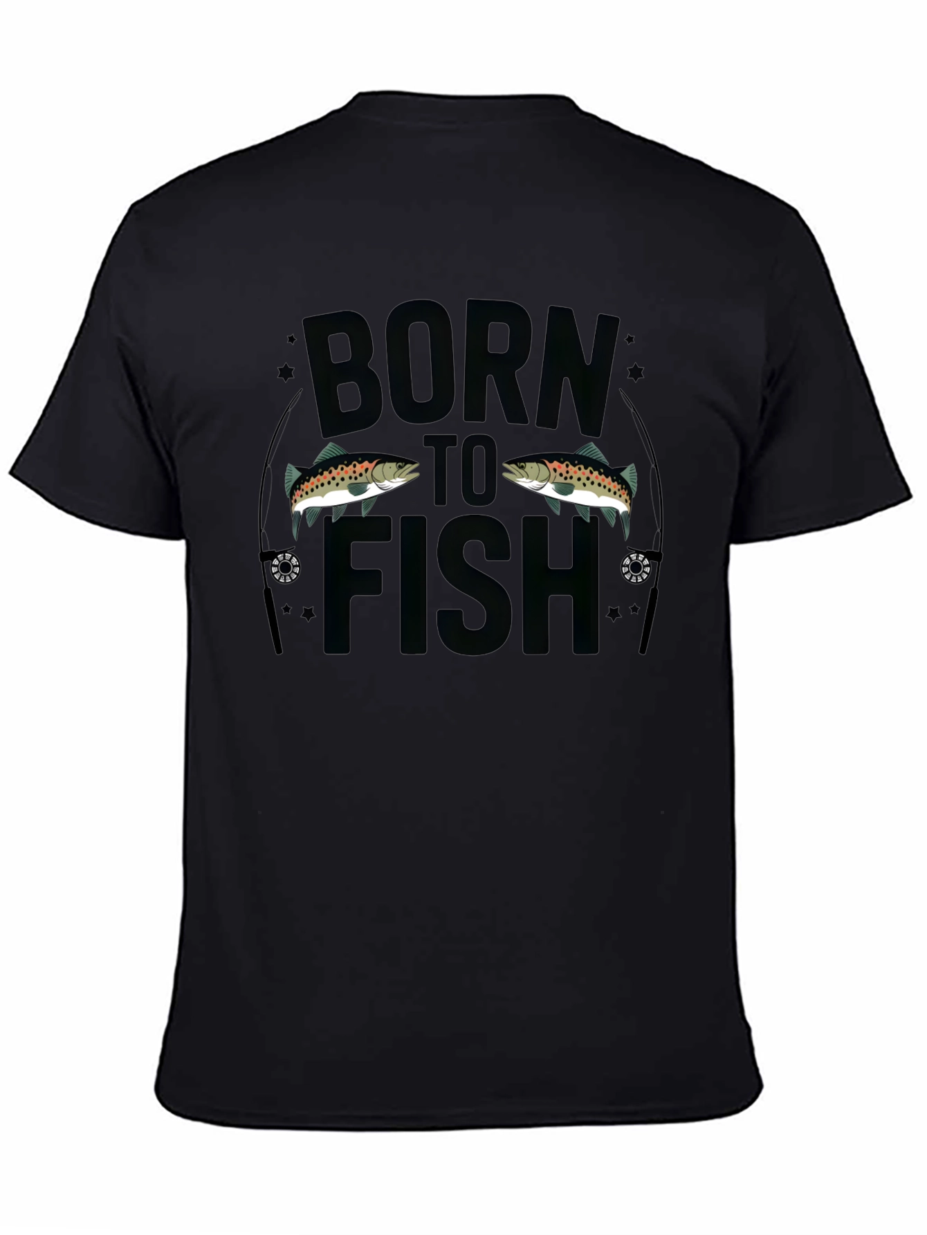 Born to Fish Graphic T-Shirt