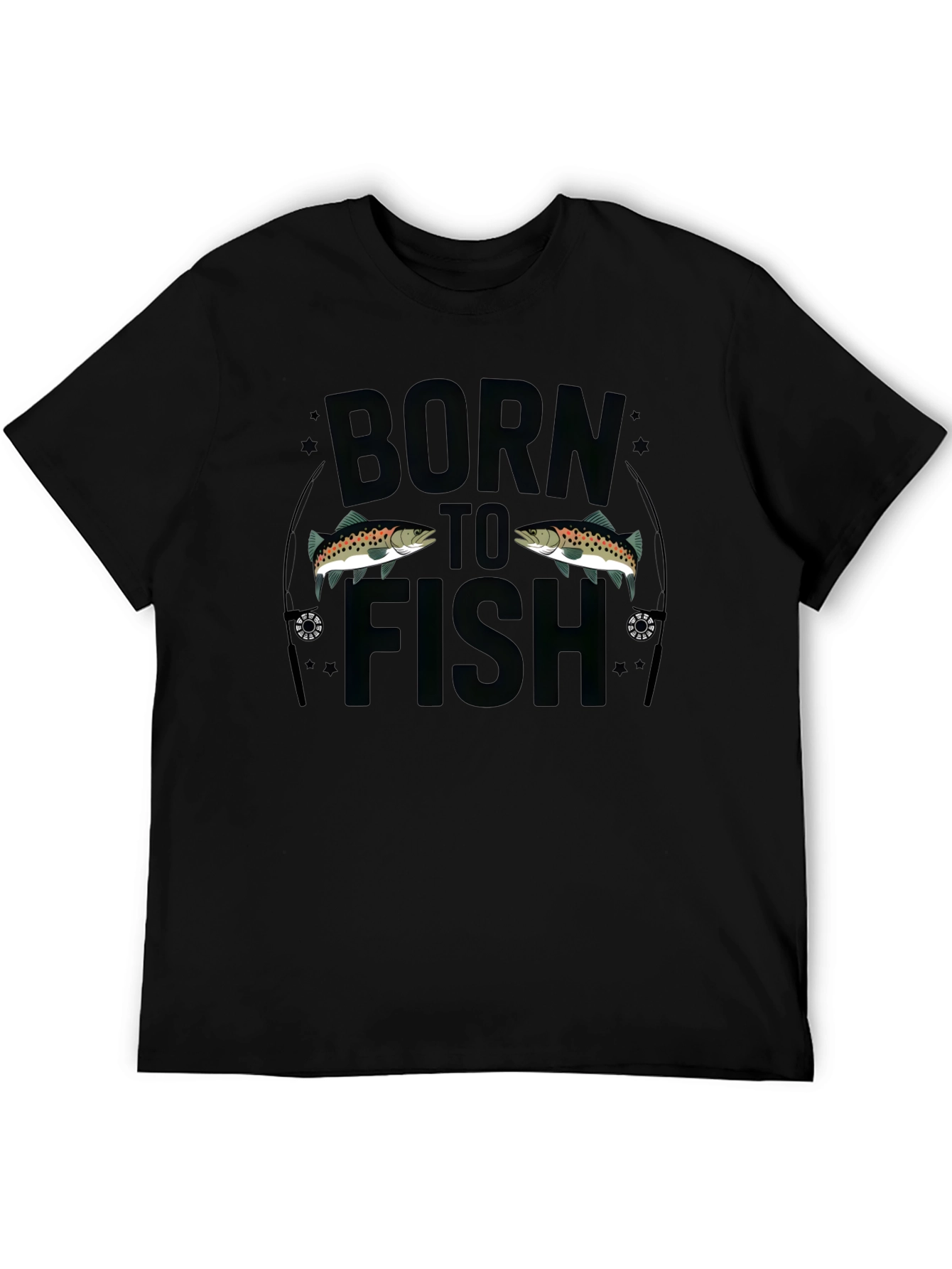 Born to Fish Graphic T-Shirt