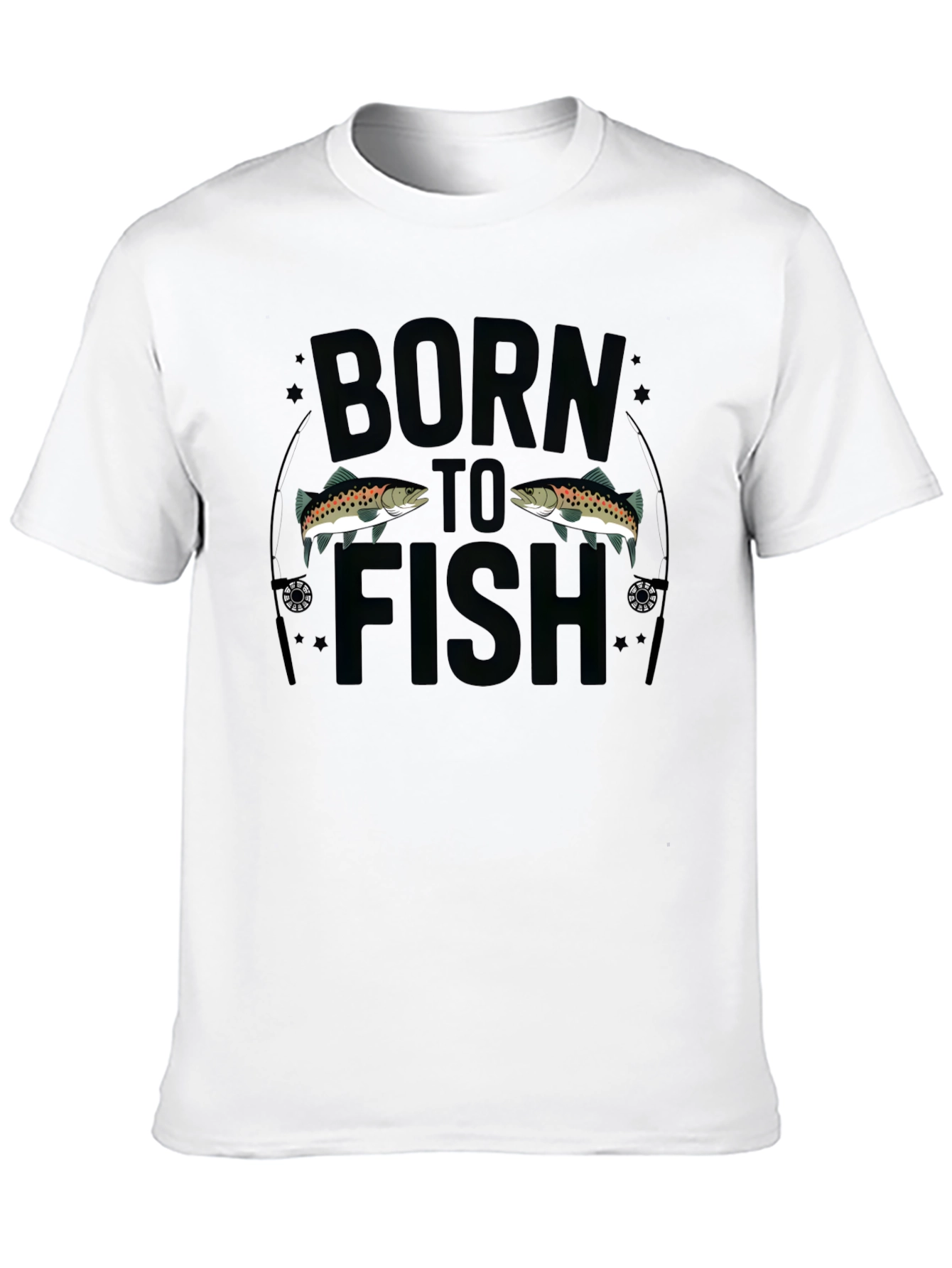 Born to Fish Graphic T-Shirt