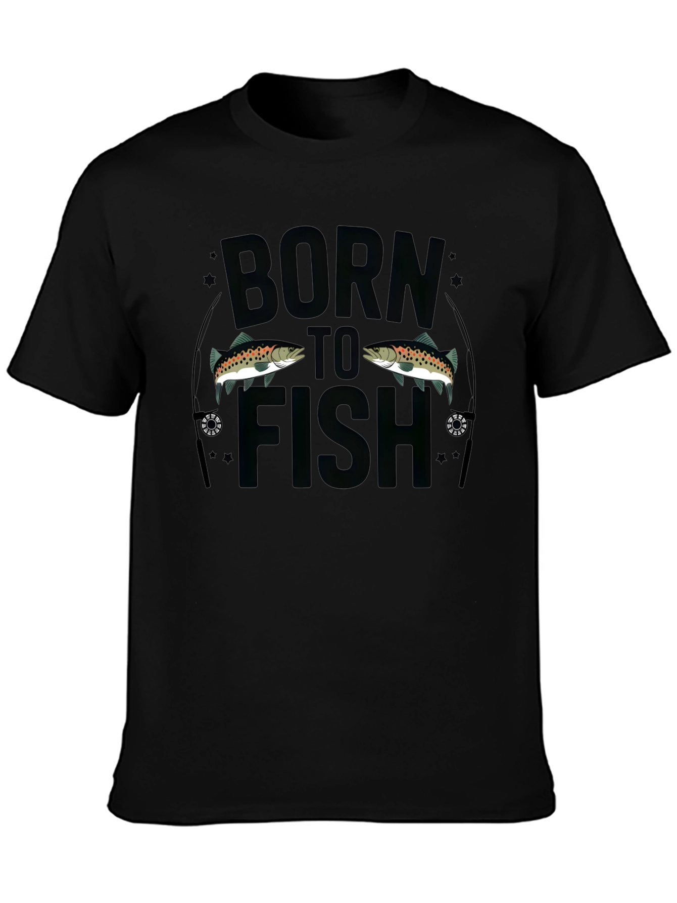 Born to Fish Graphic T-Shirt