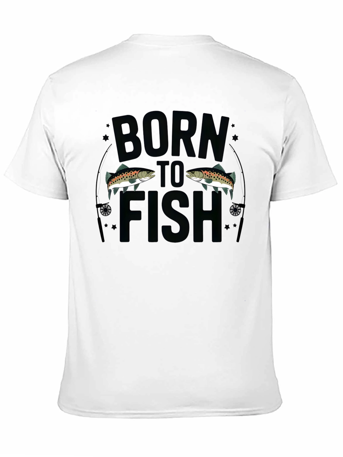 Born to Fish Graphic T-Shirt
