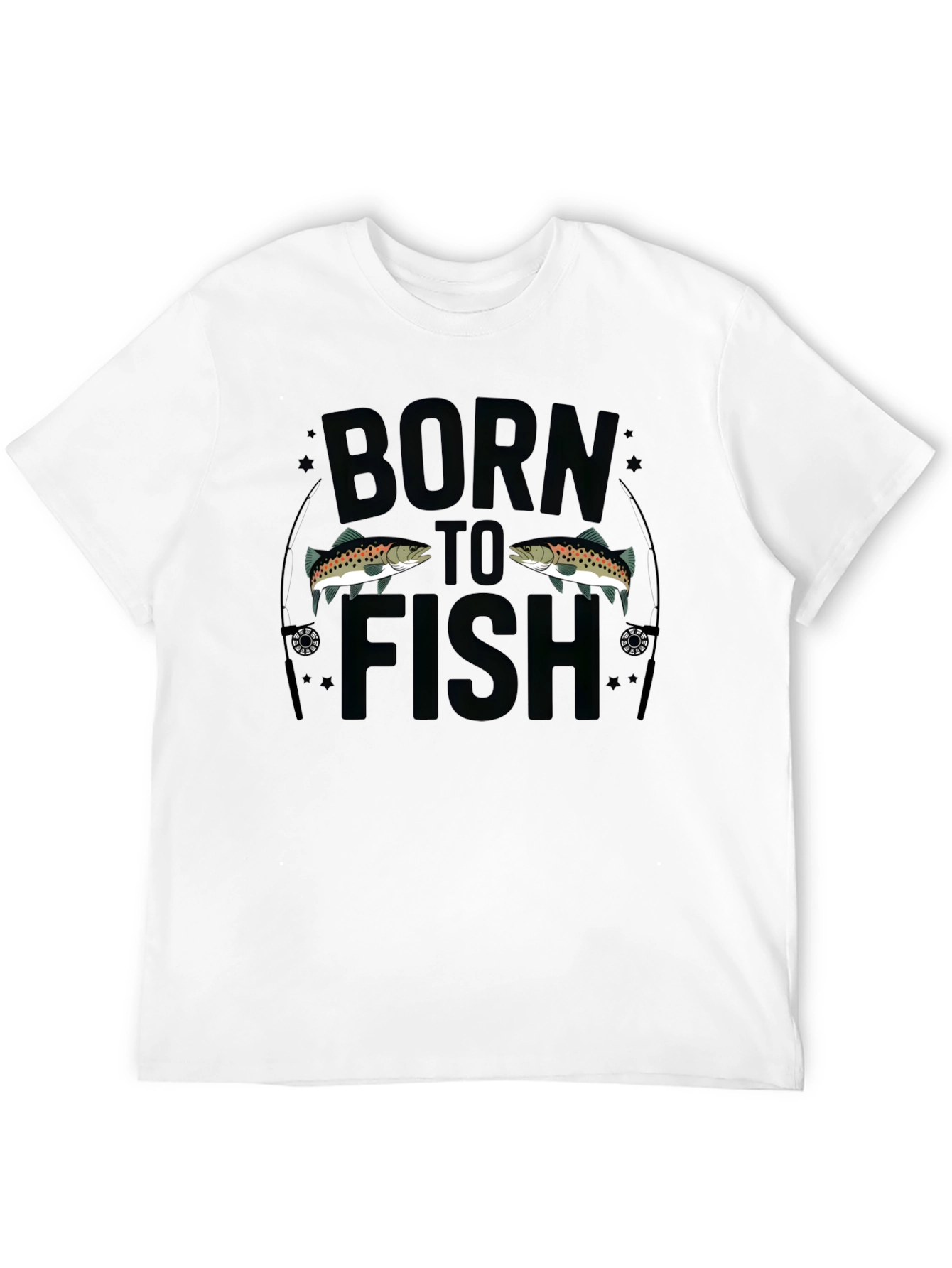 Born to Fish Graphic T-Shirt