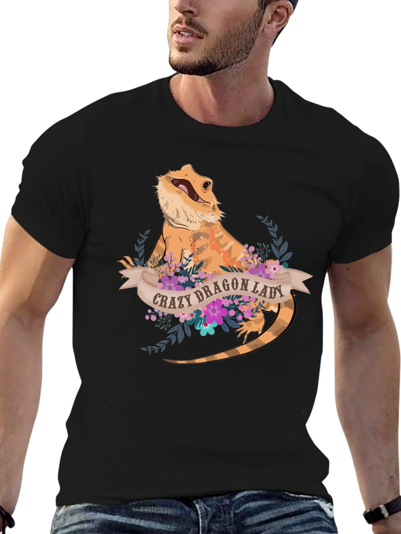 Crazy Dragon Lady T-Shirt
