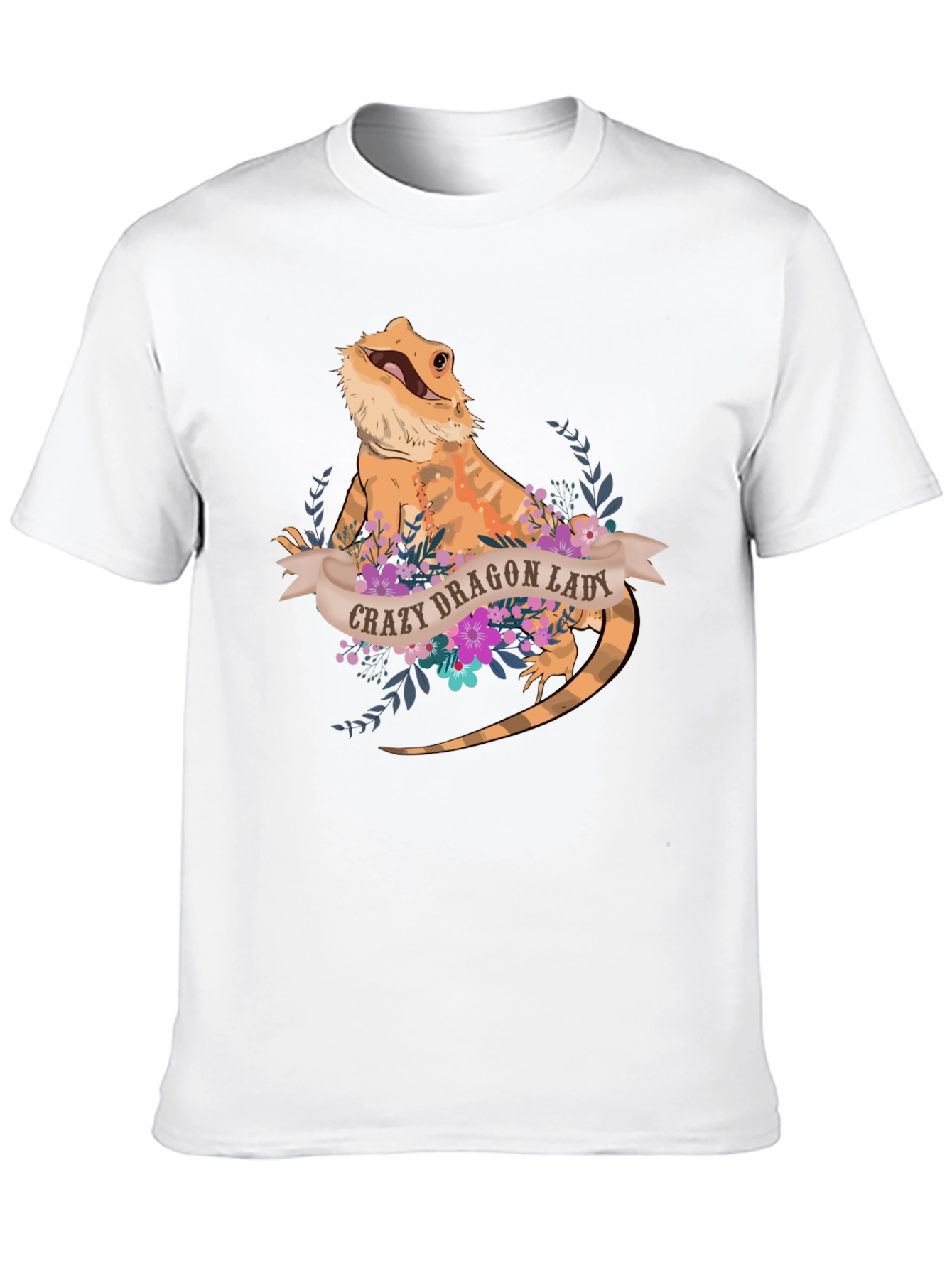 Crazy Dragon Lady T-Shirt