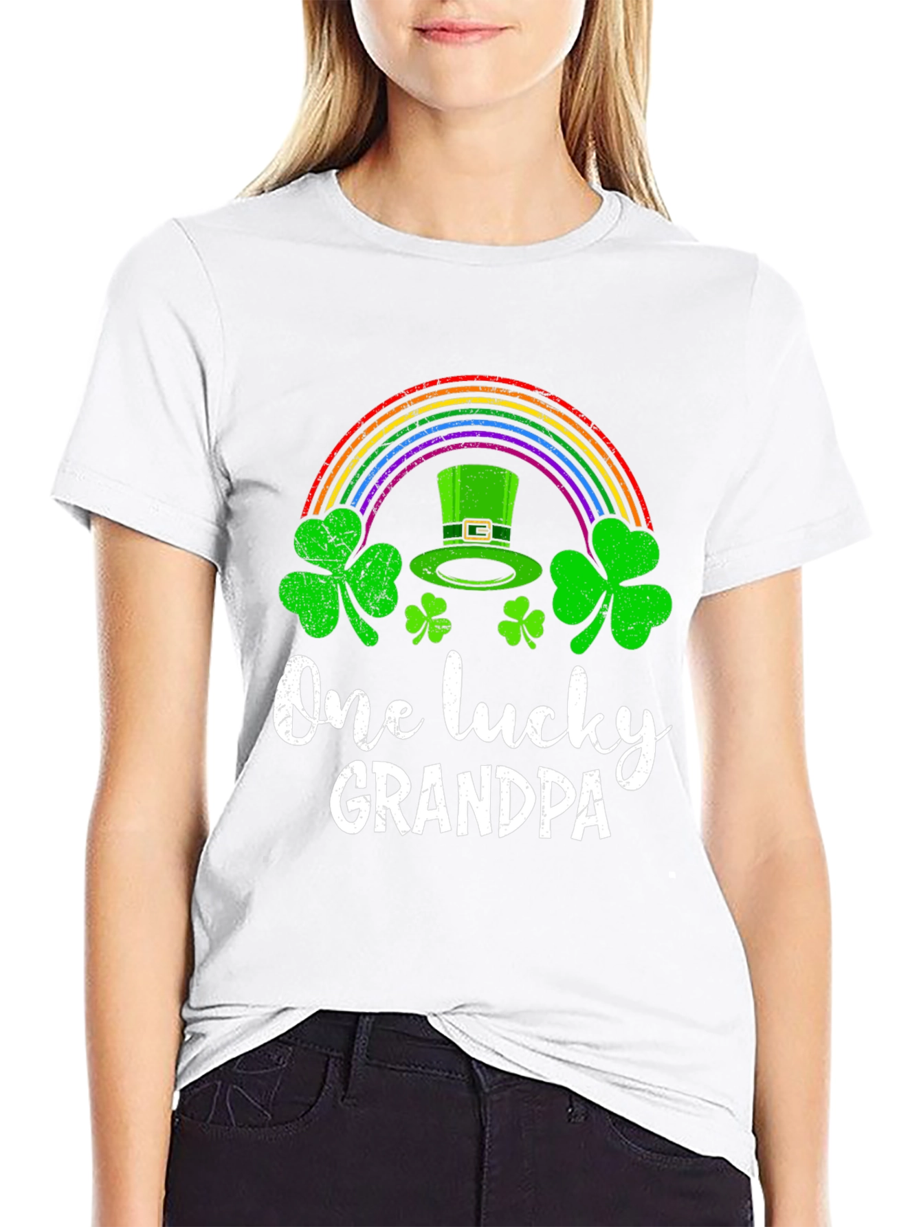 Lucky Grandpa St. Patricks Day T-Shirt