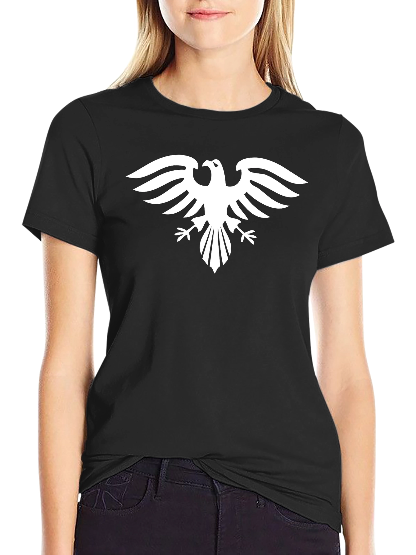 Black Eagle Graphic T-Shirt - Stylish Mens Tee