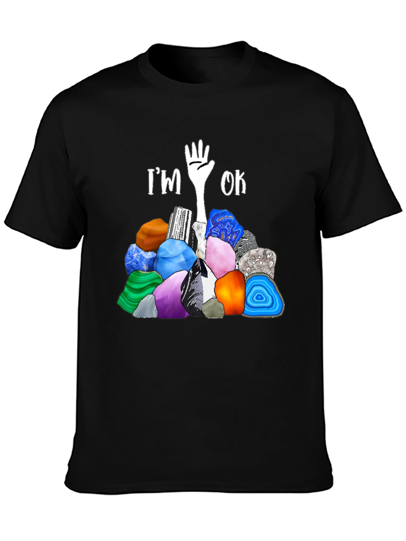 Im OK Rockhound T-Shirt Mineral Collector