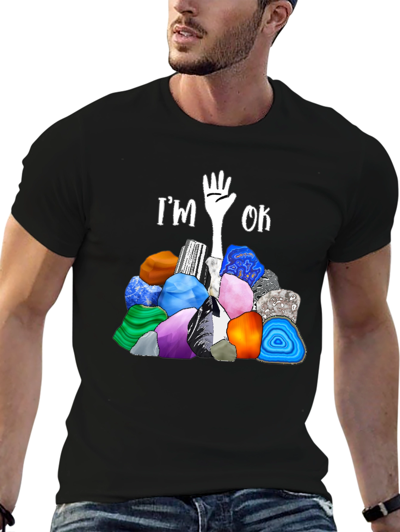 Im OK Rockhound T-Shirt Mineral Collector
