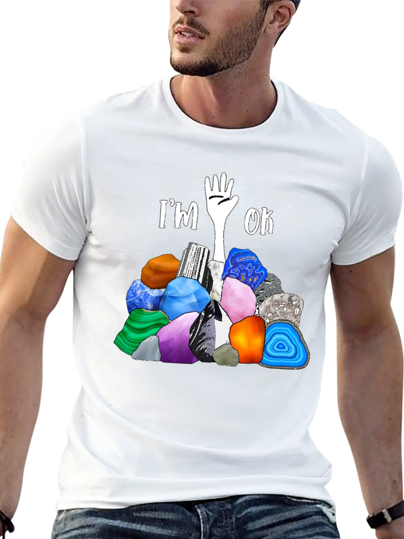 Im OK Rockhound T-Shirt Mineral Collector