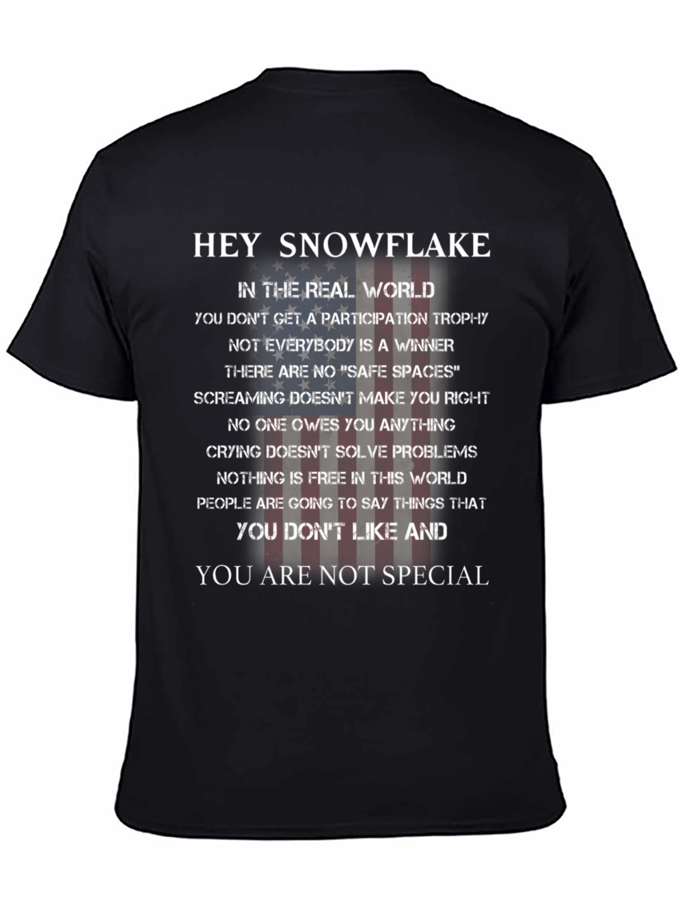Hey Snowflake Graphic T-Shirt