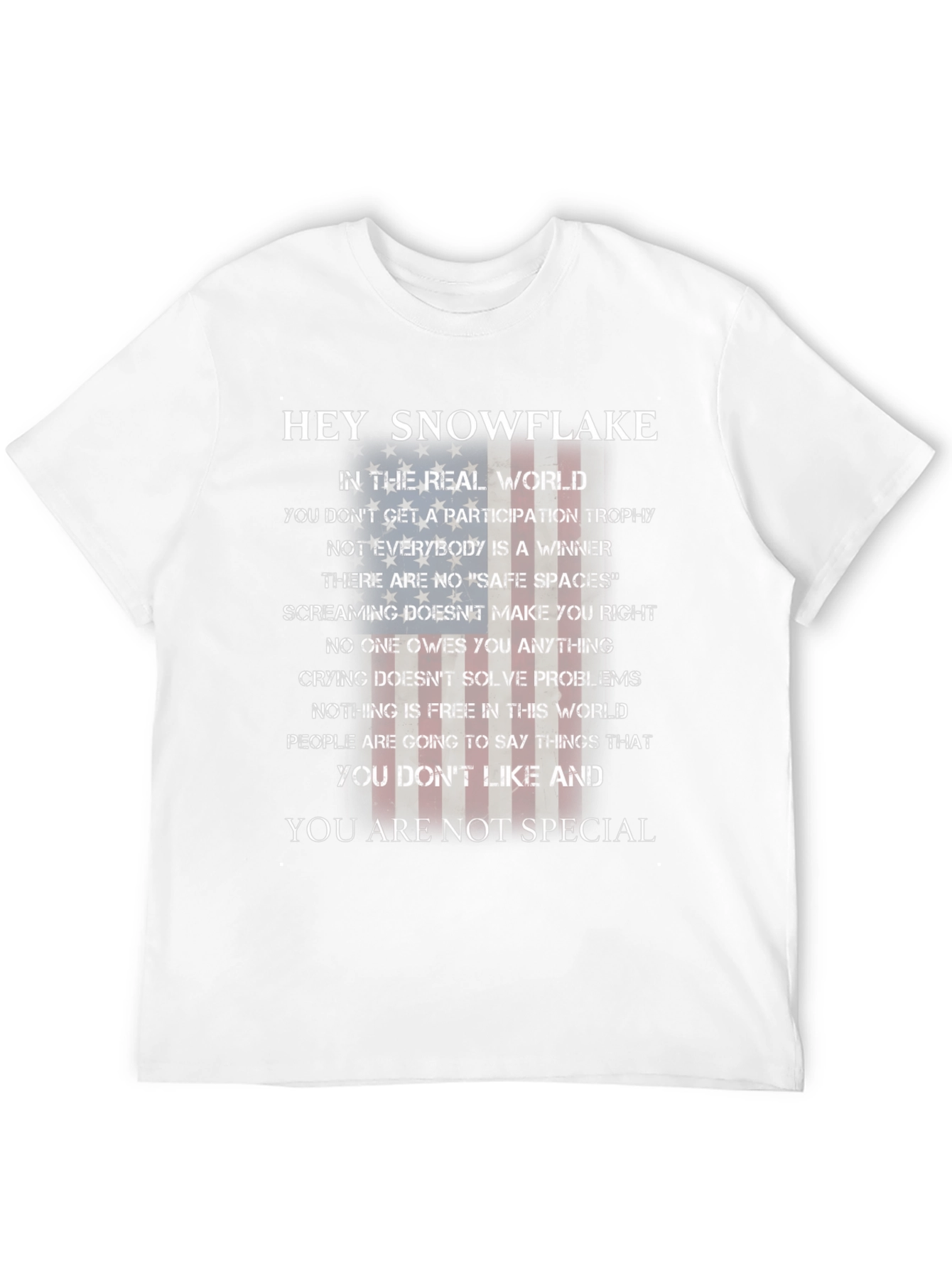 Hey Snowflake Graphic T-Shirt