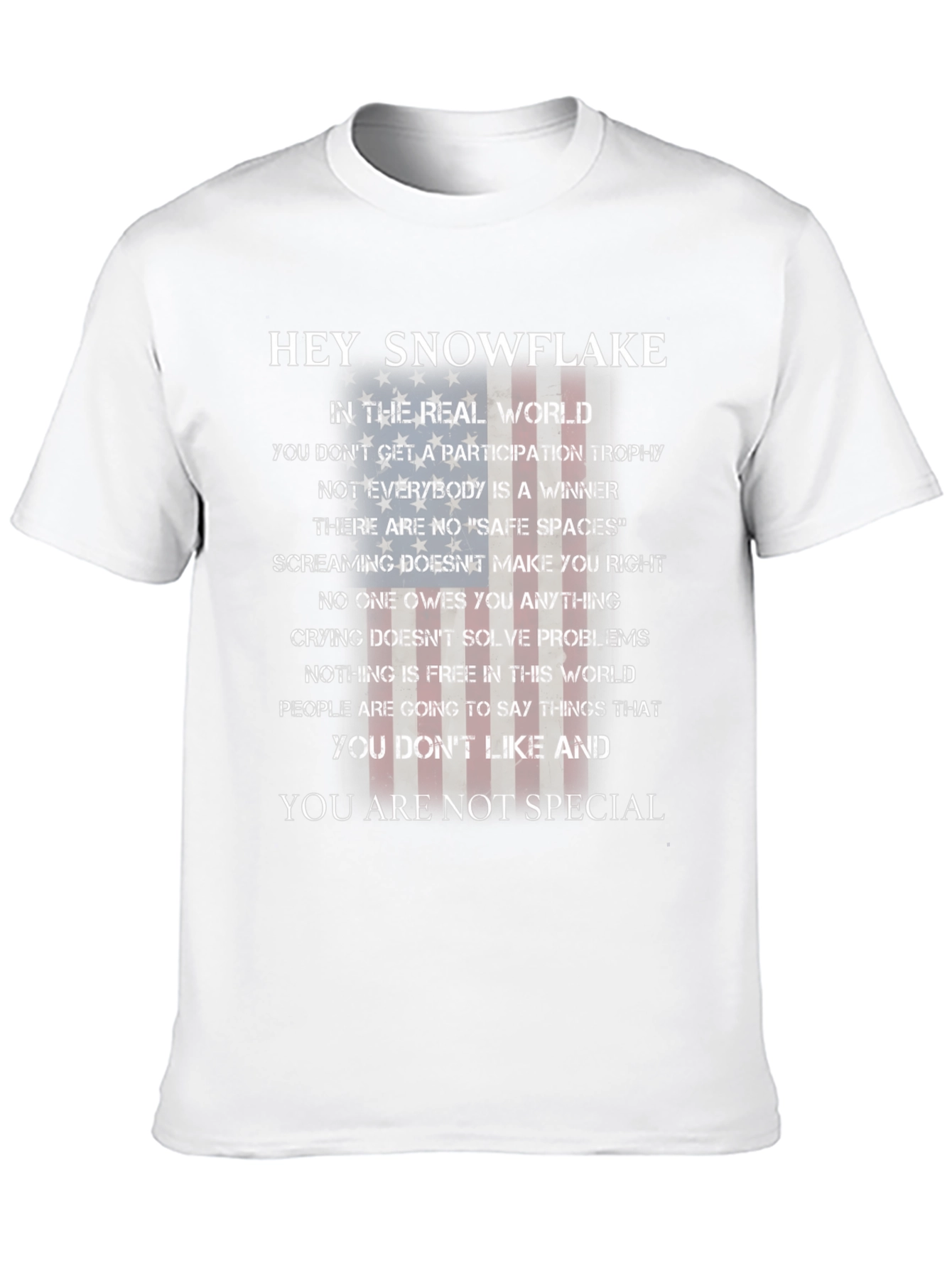 Hey Snowflake Graphic T-Shirt